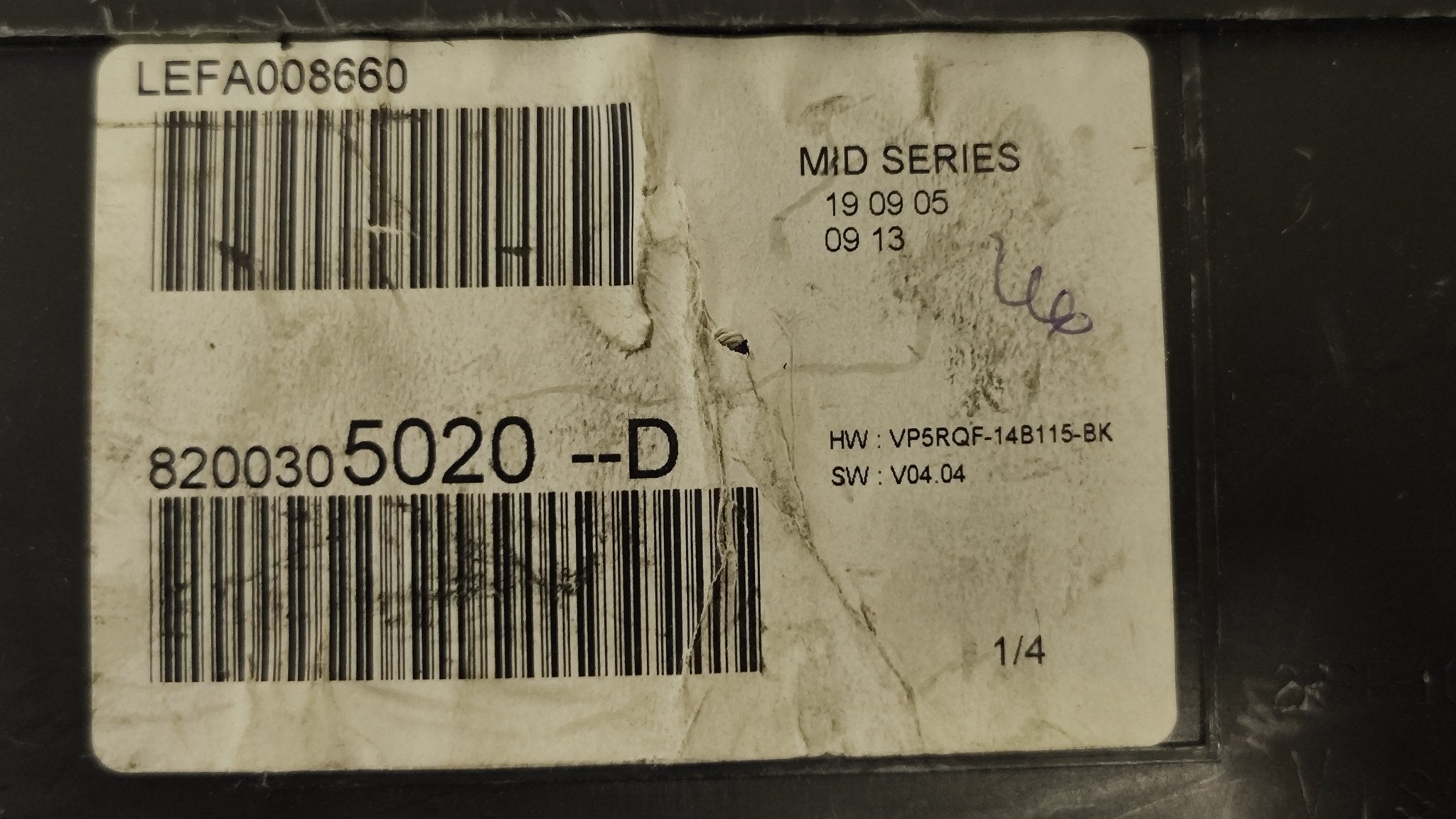8200305020 quadro strumenti tachimetro Renault Clio - Debiautomotive