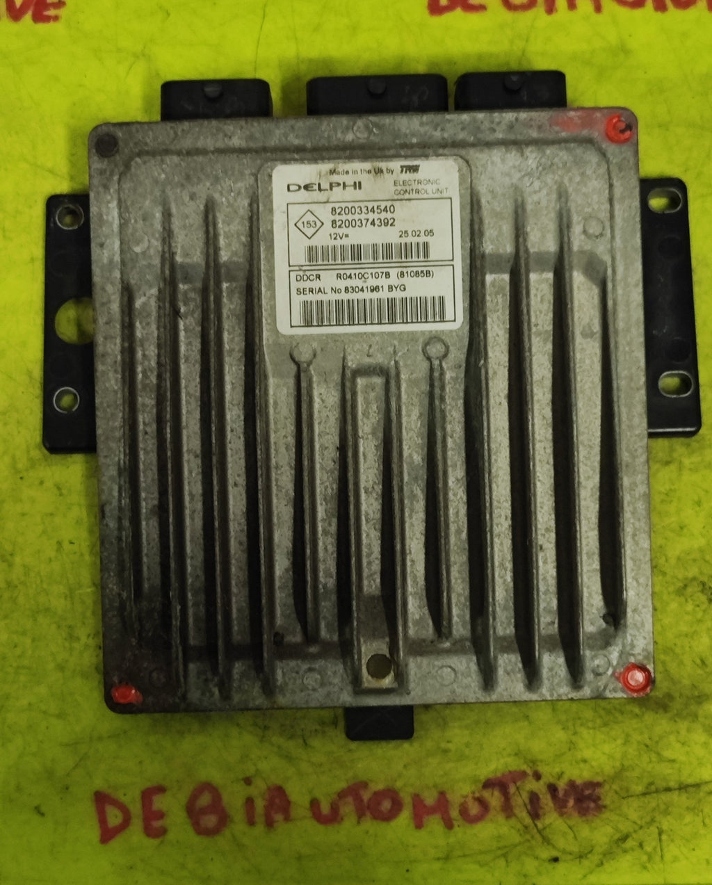 8200334540 8200374392 R0410C107B Centralina Nissan Almera - Debiautomotive
