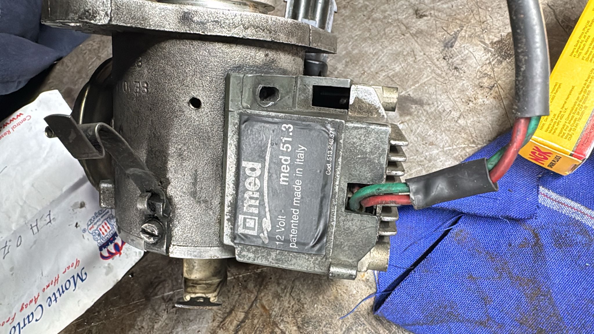 829R1 - 829P1 Originale Spinterogeno Marelli Fiat Panda 1988 1.0 motore fire - Debiautomotive