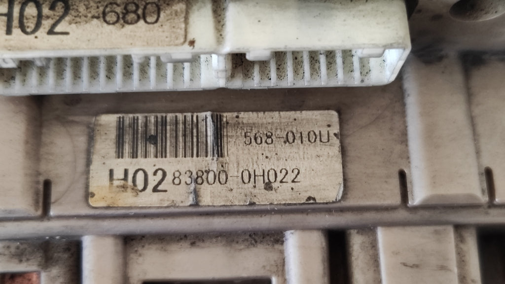 83800 - 0H022 Quadro strumenti Peugeot 107 Citroen C1 con cambio automatico - Debiautomotive