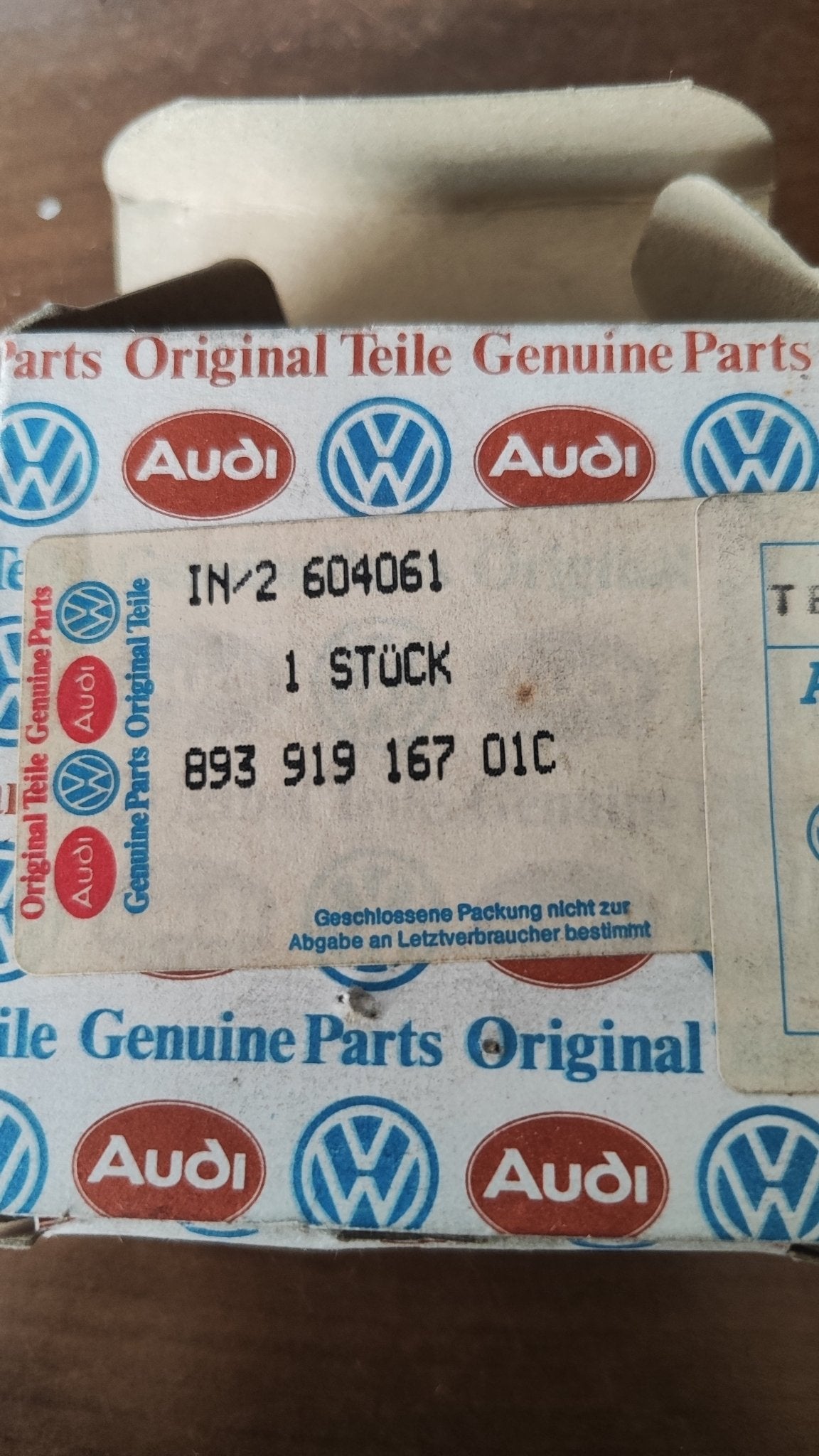 893919167 NUOVO interruttore differenziale originale Audi 80 90 B3 - Debiautomotive