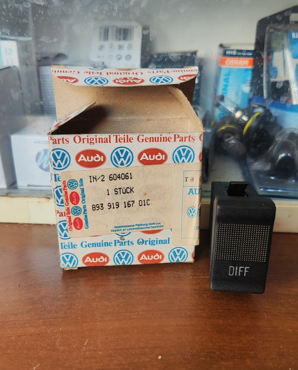 893919167 NUOVO interruttore differenziale originale Audi 80 90 B3 - Debiautomotive