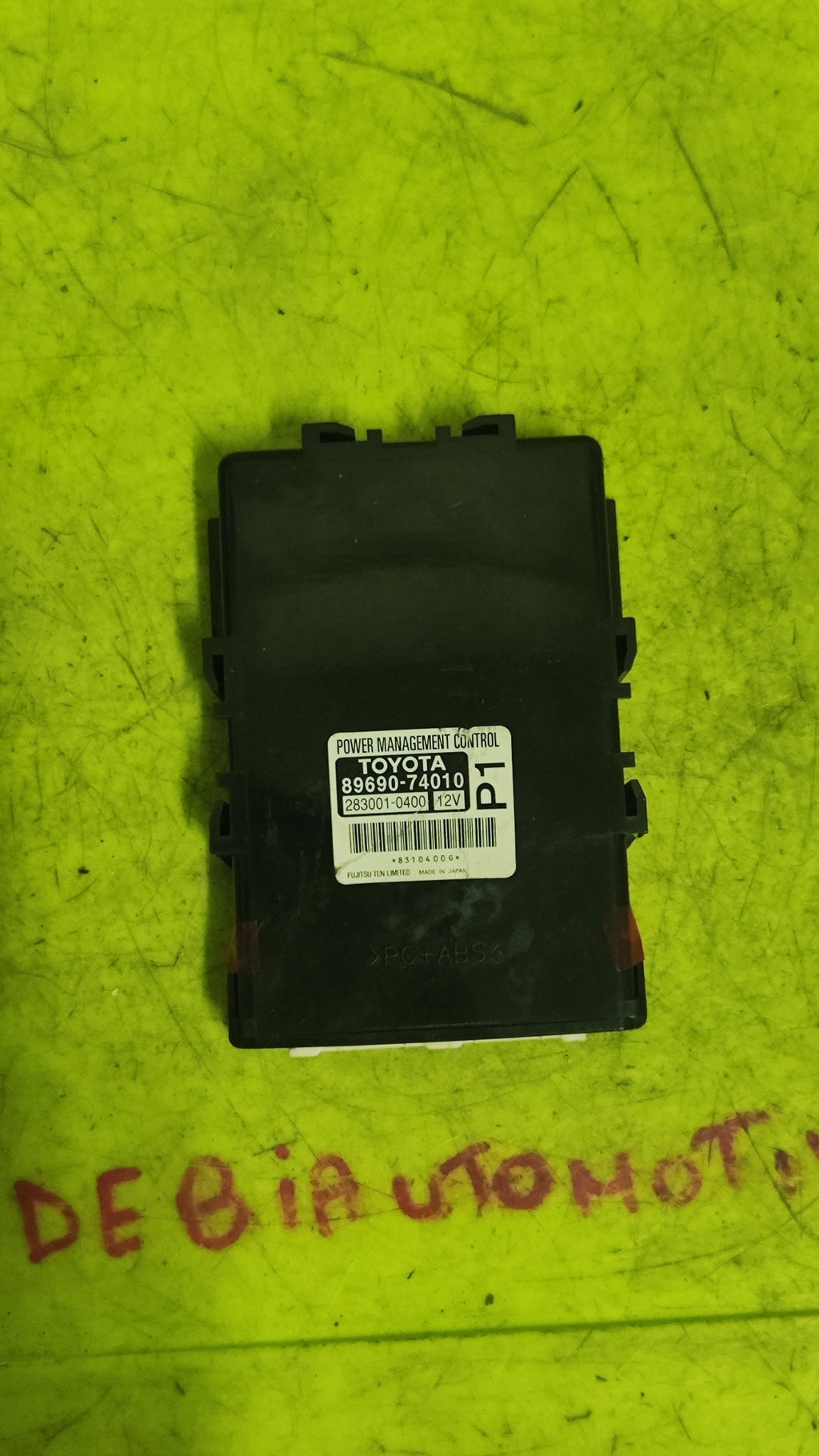 89690 - 74010 Centralina modulo di potenza Toyota IQ 1.B 1° serie - Debiautomotive