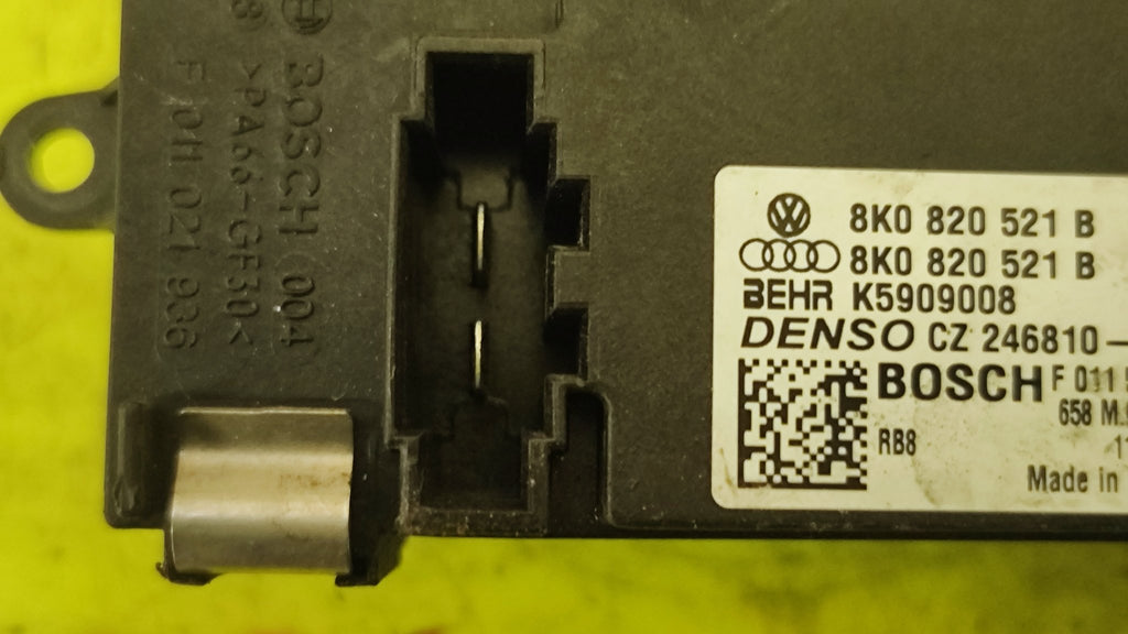 8K0820521B resistenza ventola abitacolo Audi A4 A5 - Debiautomotive