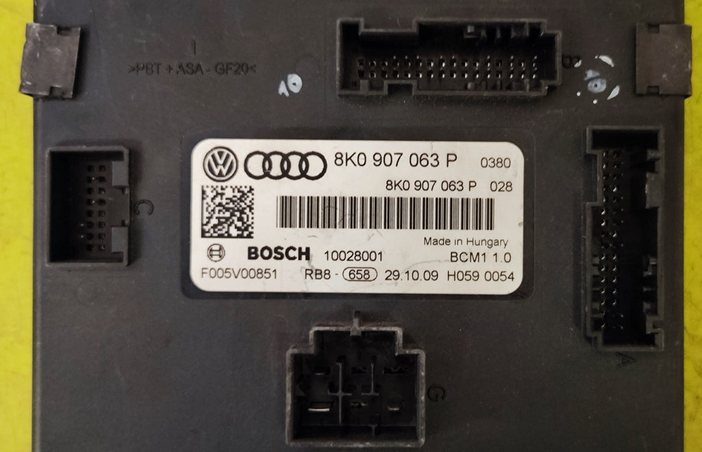 8K0907063P 10028001 BCM1 1.0 Centralina Body Computer Audi A4 A5 Q5 - Debiautomotive