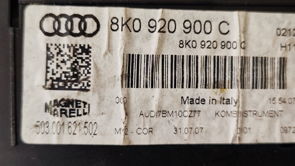 8K0920900C Quadro strumenti Audi A4 Diesel - Debiautomotive