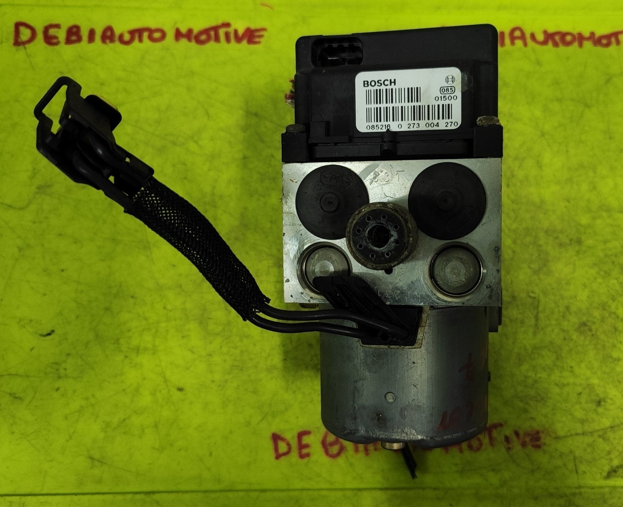 9630532980 0265216543 0273004270 Pompa ABS Peugeot 406 407 - Debiautomotive