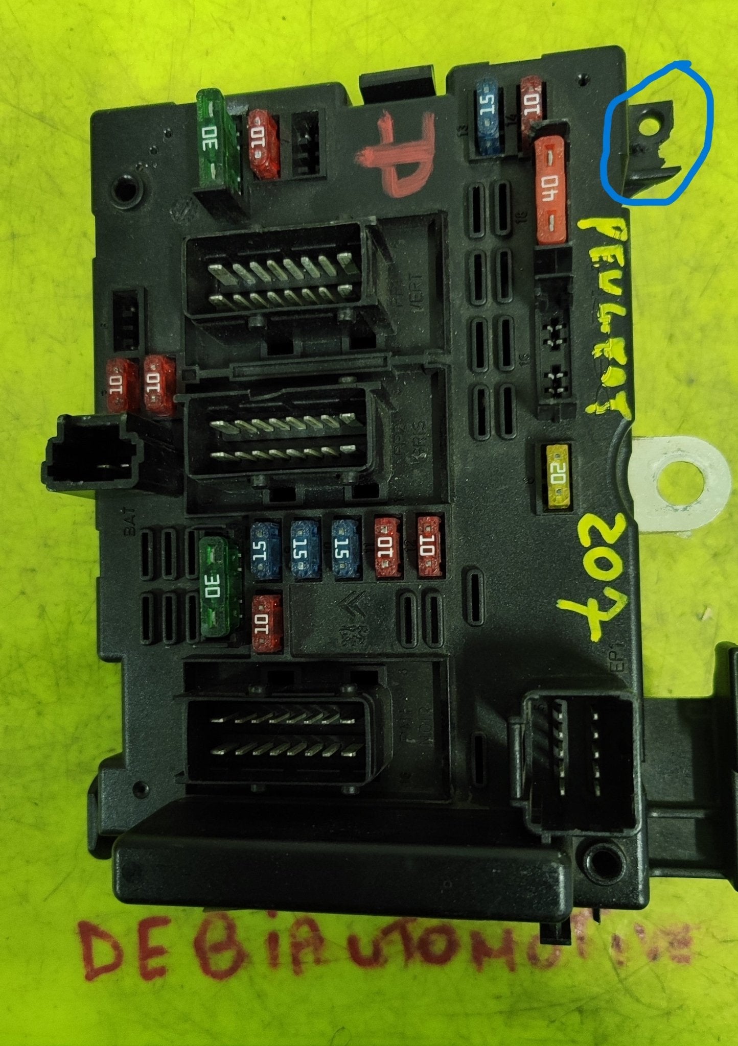 9643538180 Centralina BSM B2 Citroen Peugeot 307 - Debiautomotive