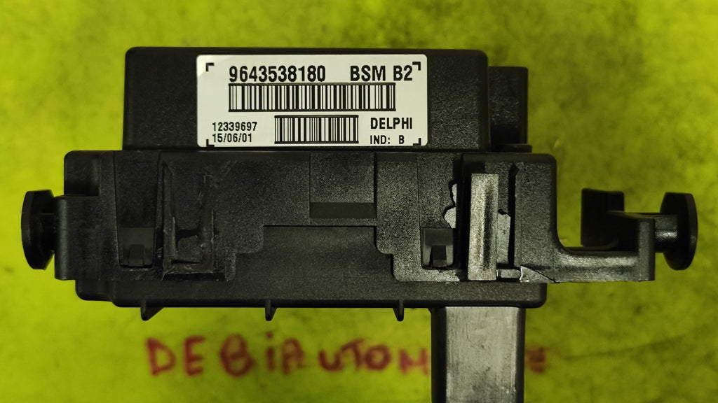 9643538180 Centralina BSM B2 Citroen Peugeot 307 - Debiautomotive