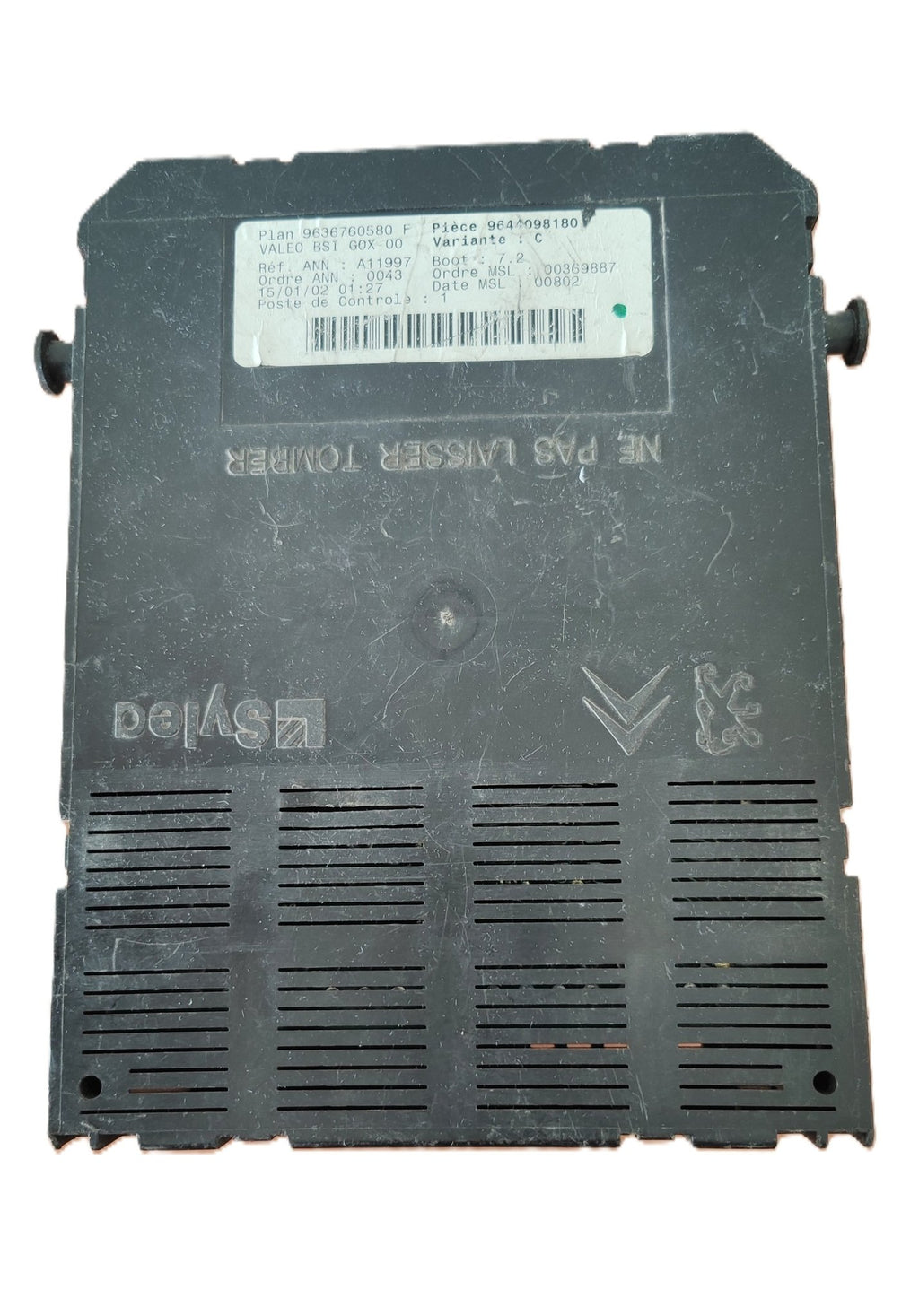 9644098180 Centralina BSIG0X - 00 Peugeot 307 - Debiautomotive