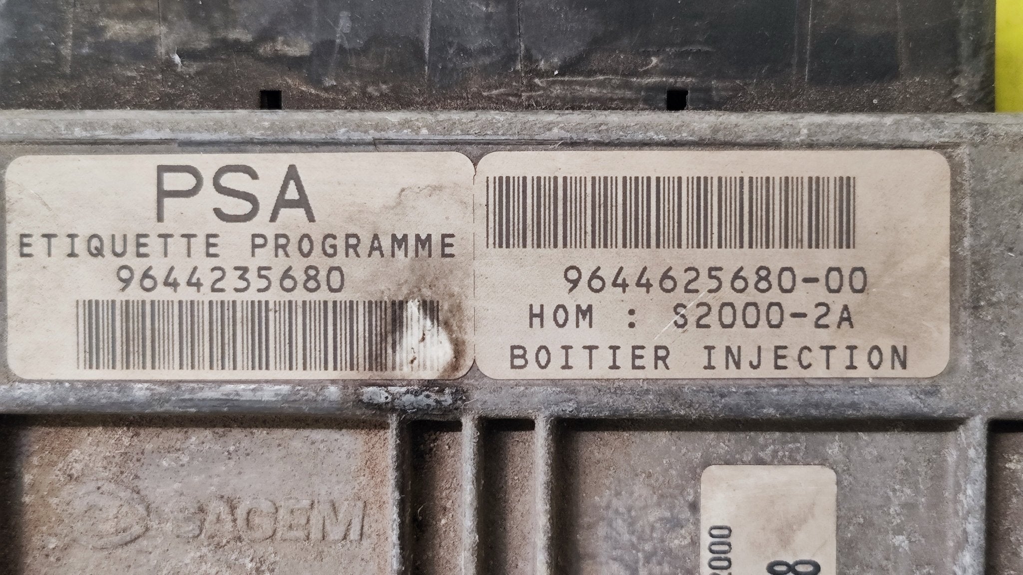 9644235680 S2000 - 2A Centralina motore Peugeot 206 1.4B - Debiautomotive