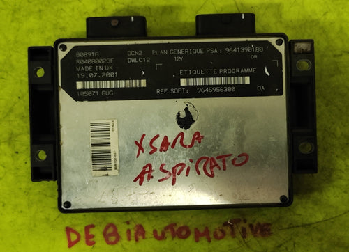 9645956380 DCN2 9641390180 Centralina motore Citroen Xsara Berlingo - Debiautomotive
