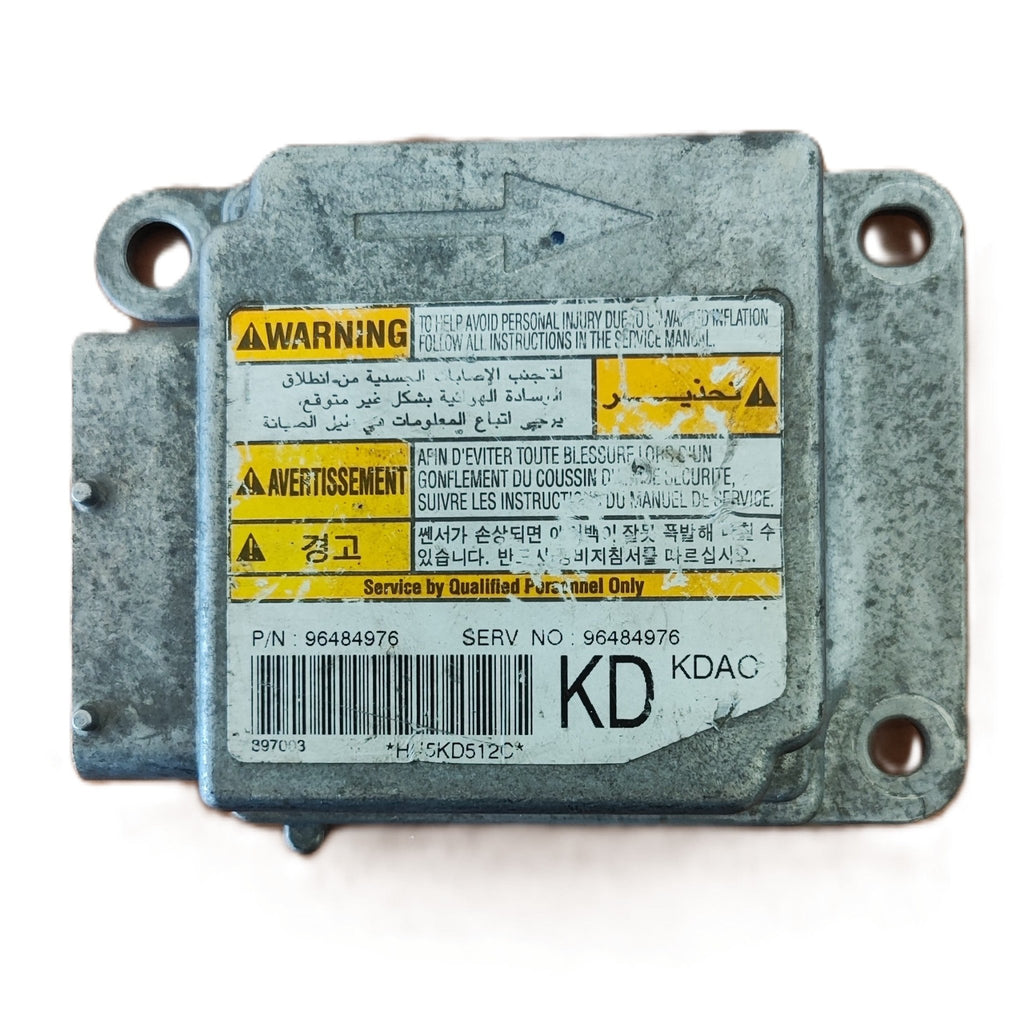 96484976 centralina airbag Chevrolet Matiz - Debiautomotive
