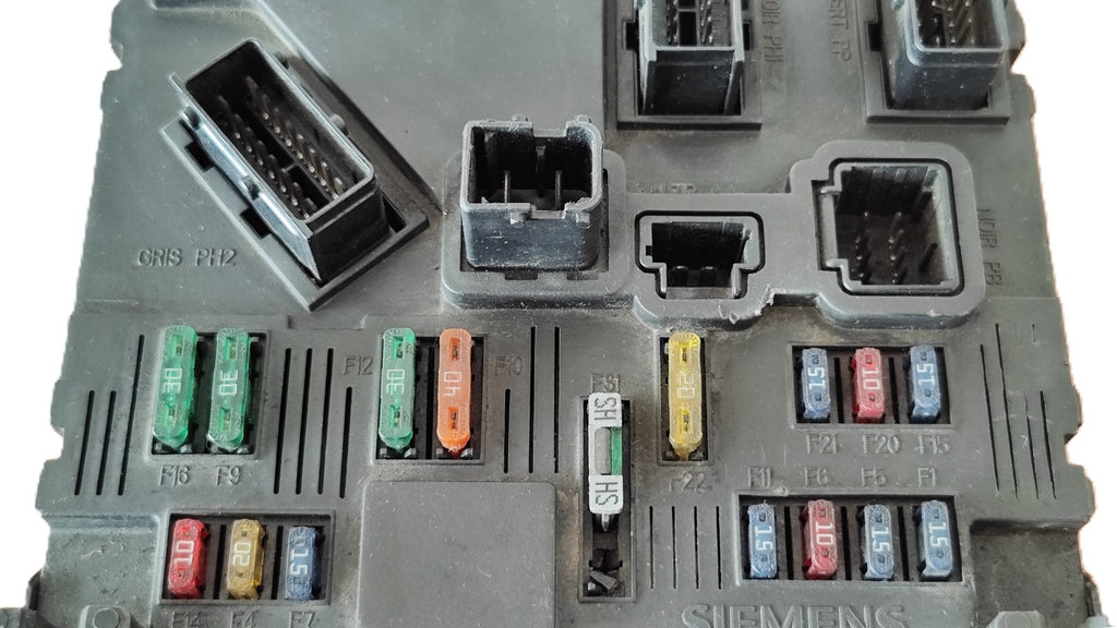 9650585680 Centralina BSI F01 Citroen C2 C3 prima serie - Debiautomotive