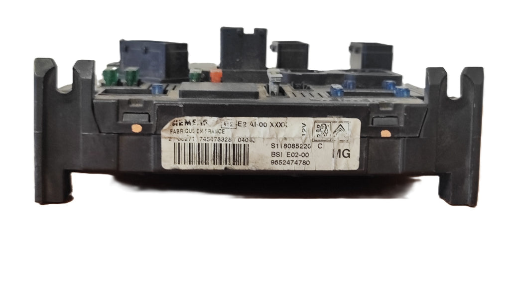 9652474780 S118085220 Centralina Body Computer BSI E02 Peugeot 207 1.4HDI - Debiautomotive