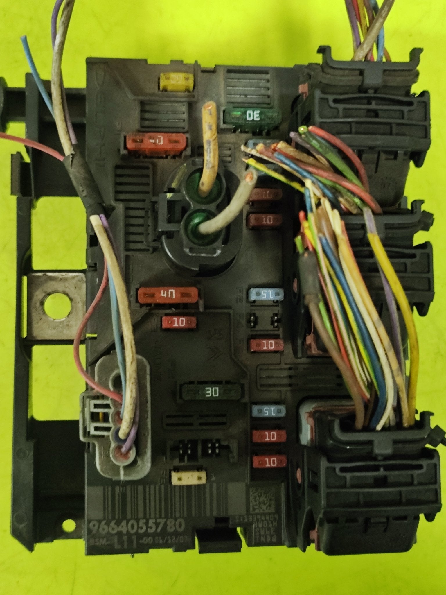 9661708280 HW 01H SW 6E BSM L11 - 00 Peugeot 207 2° serie - Debiautomotive