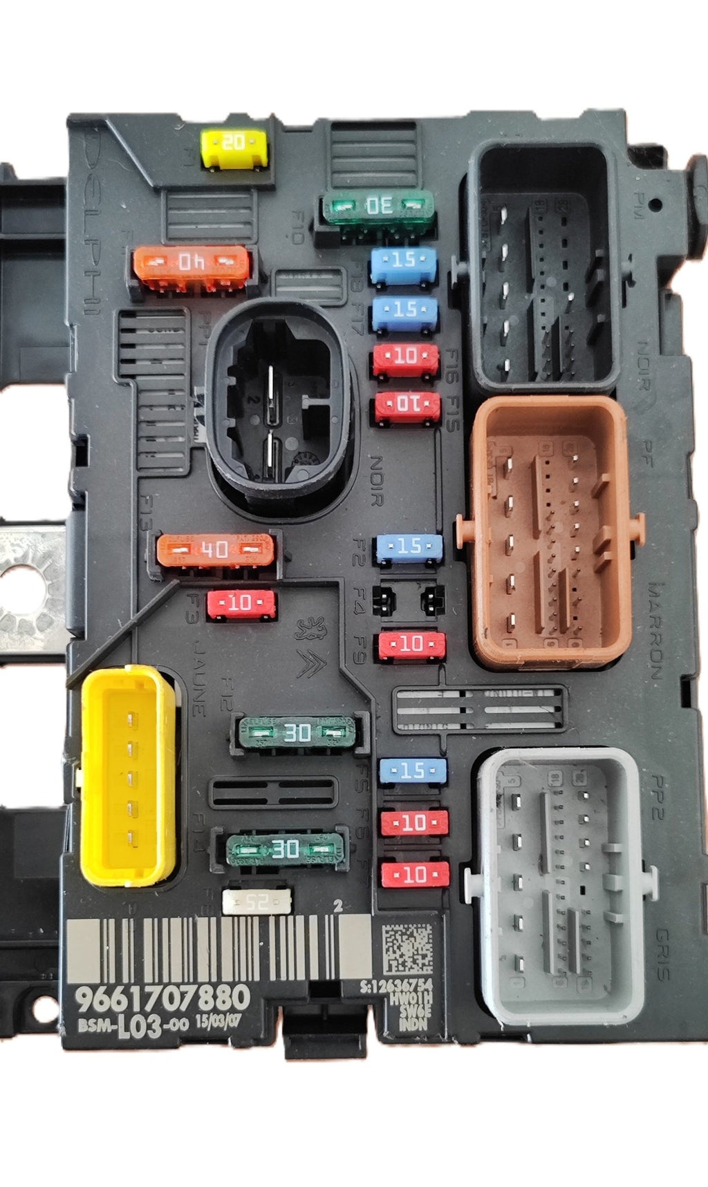 9664127180 J34P Kit chiave Citroen C2 2°serie - Debiautomotive