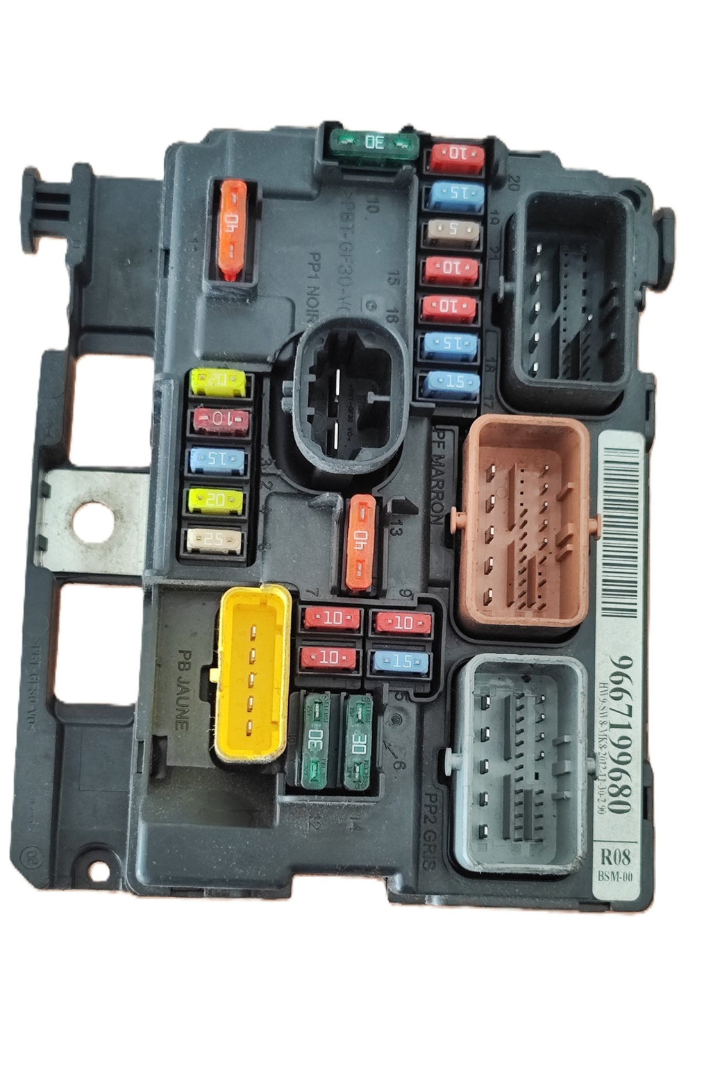 9667199680 HW9 SW8 MK8 centralina BSM R08 Peugeot Citroen - Debiautomotive