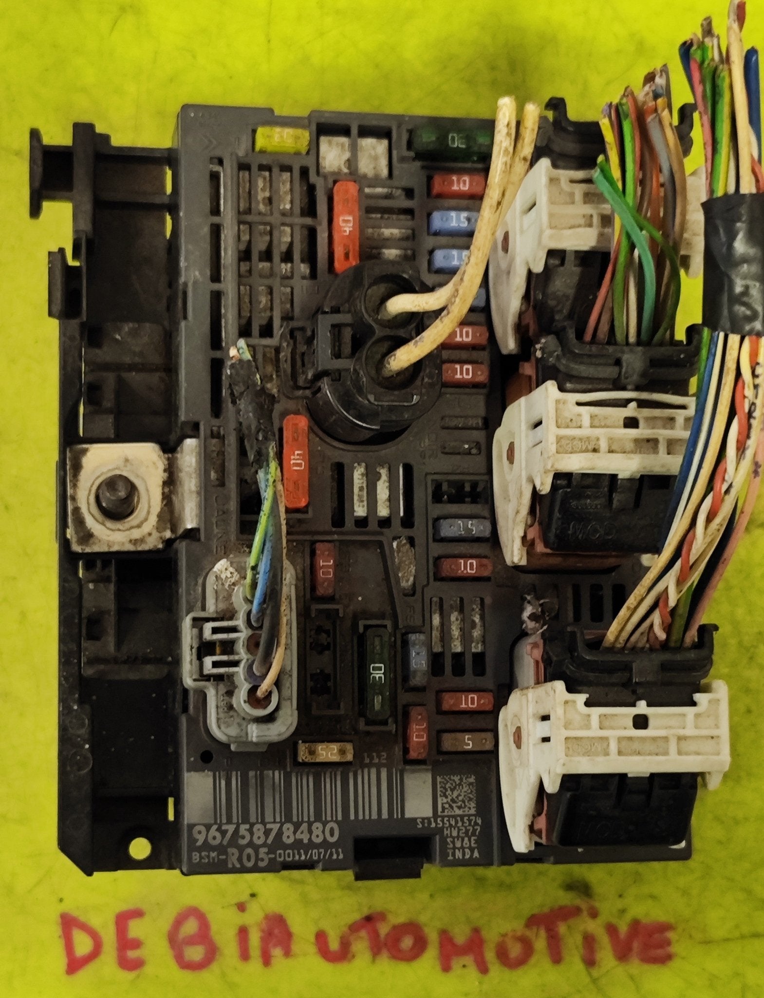 9675878480 BMS R05 Centralina Body Computer Peugeot Partner II Citroen Berlingo - Debiautomotive