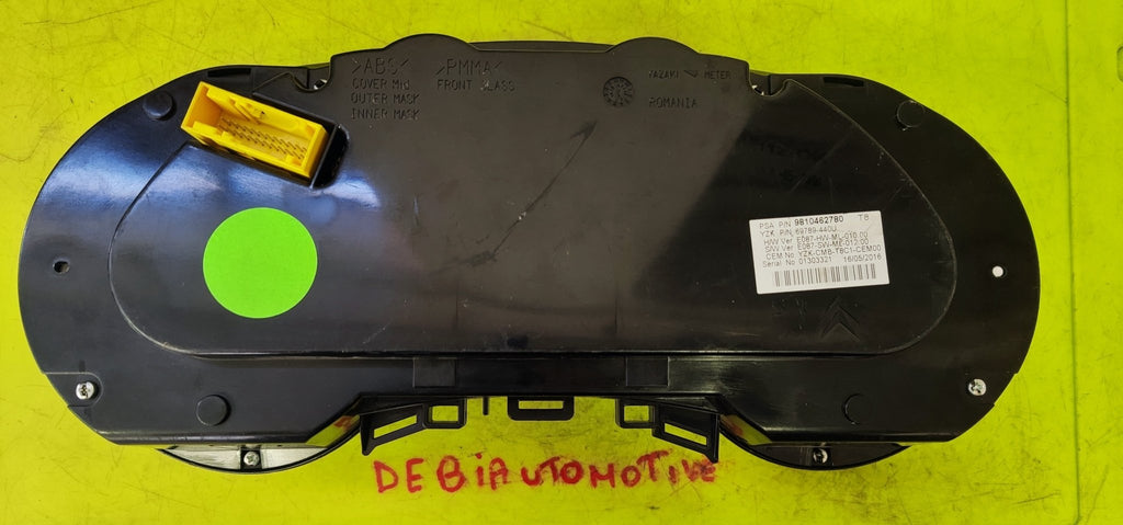 9810462780 Quadro strumenti tachimetro Peugeot 3008 5008 1.6 HDI - Debiautomotive