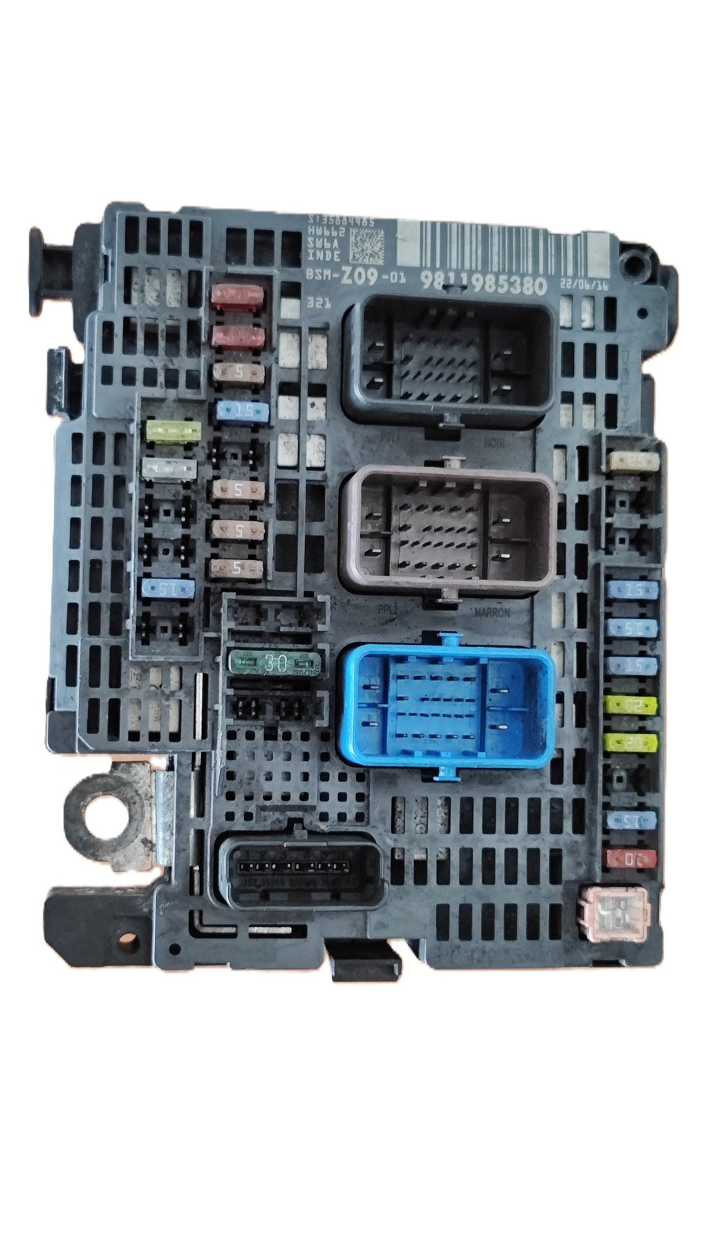 9811985380 Centralina scatola fusibili BSM - Z09 Peugeot 508 - Debiautomotive
