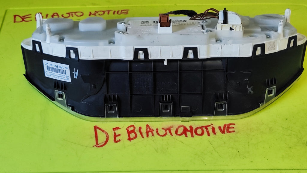 981469638002 quadro strumenti tachimetro Peugeot 208 1.2 Benzina - Debiautomotive