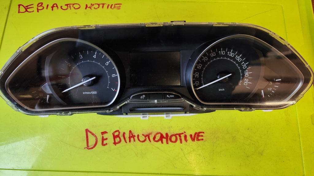 981469638002 quadro strumenti tachimetro Peugeot 208 1.2 Benzina - Debiautomotive