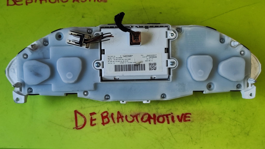 981469638002 quadro strumenti tachimetro Peugeot 208 1.2 Benzina - Debiautomotive
