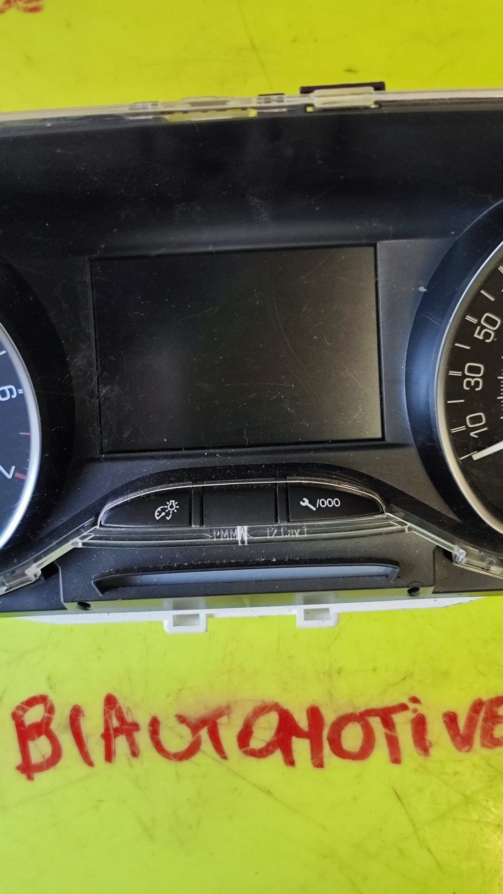 981469638002 quadro strumenti tachimetro Peugeot 208 1.2 Benzina - Debiautomotive