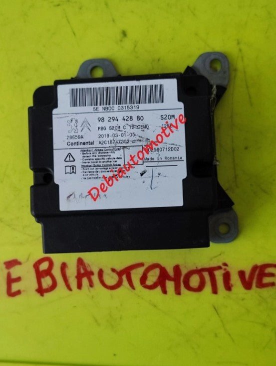 9829442880 A2C18747302 Centralina sensore Airbag Citroen C3 - Debiautomotive