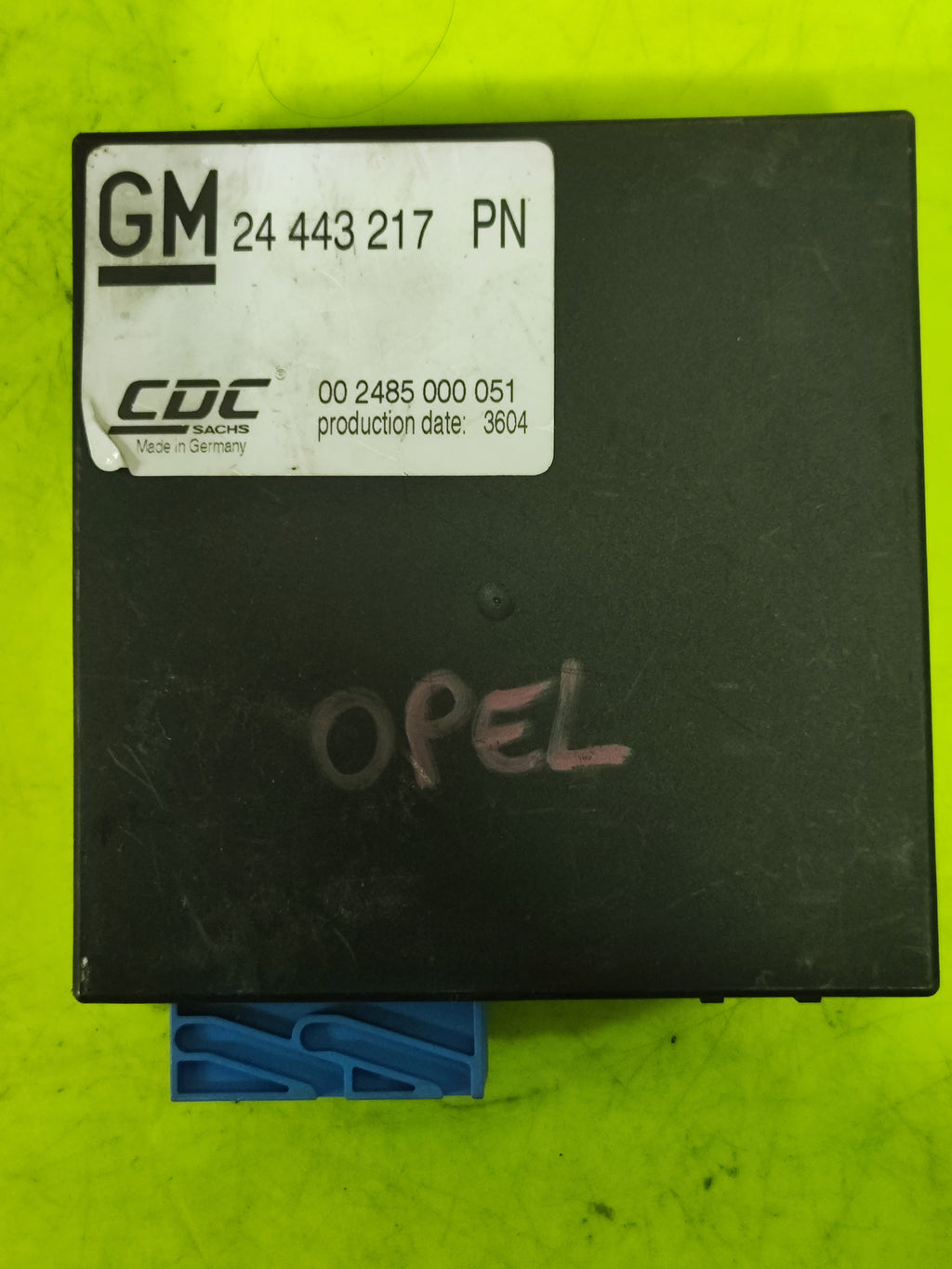 BCM Body Computer Opel Vectra 24443217 