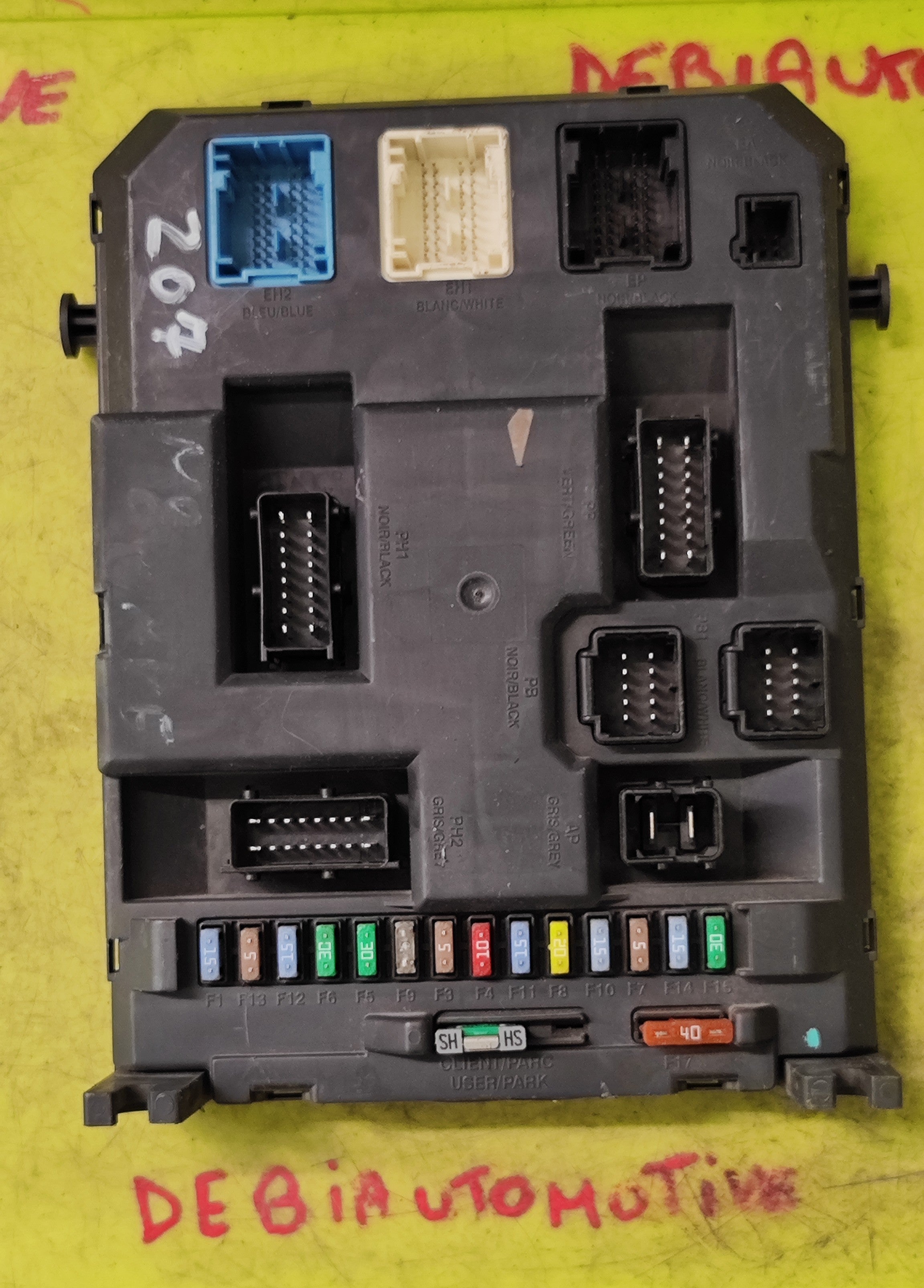 Centralina BSIEV-X01 Peugeot 207 benzina 9664983080 
