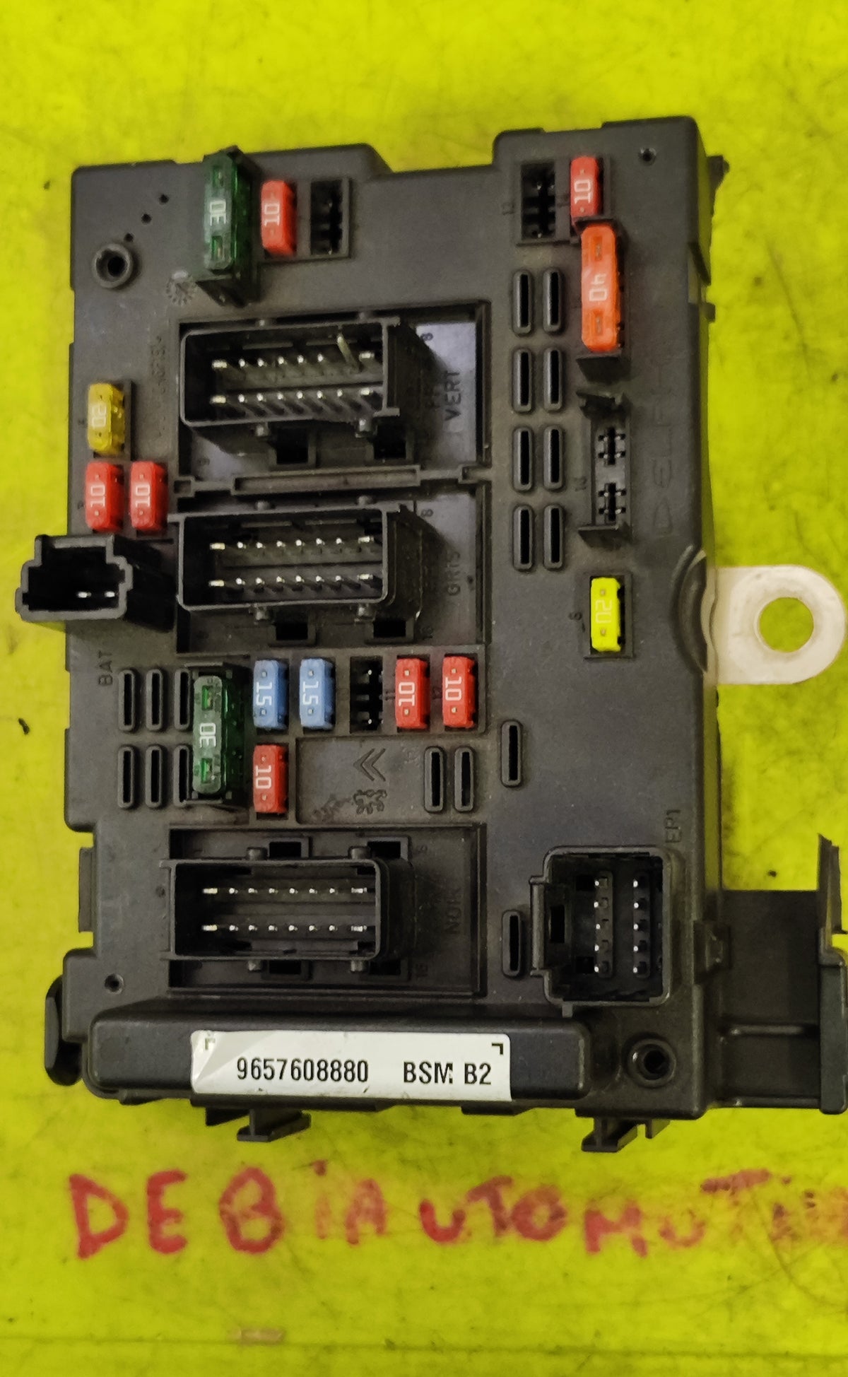 Centralina BSM B2 Citroen Peugeot 206 9657608880