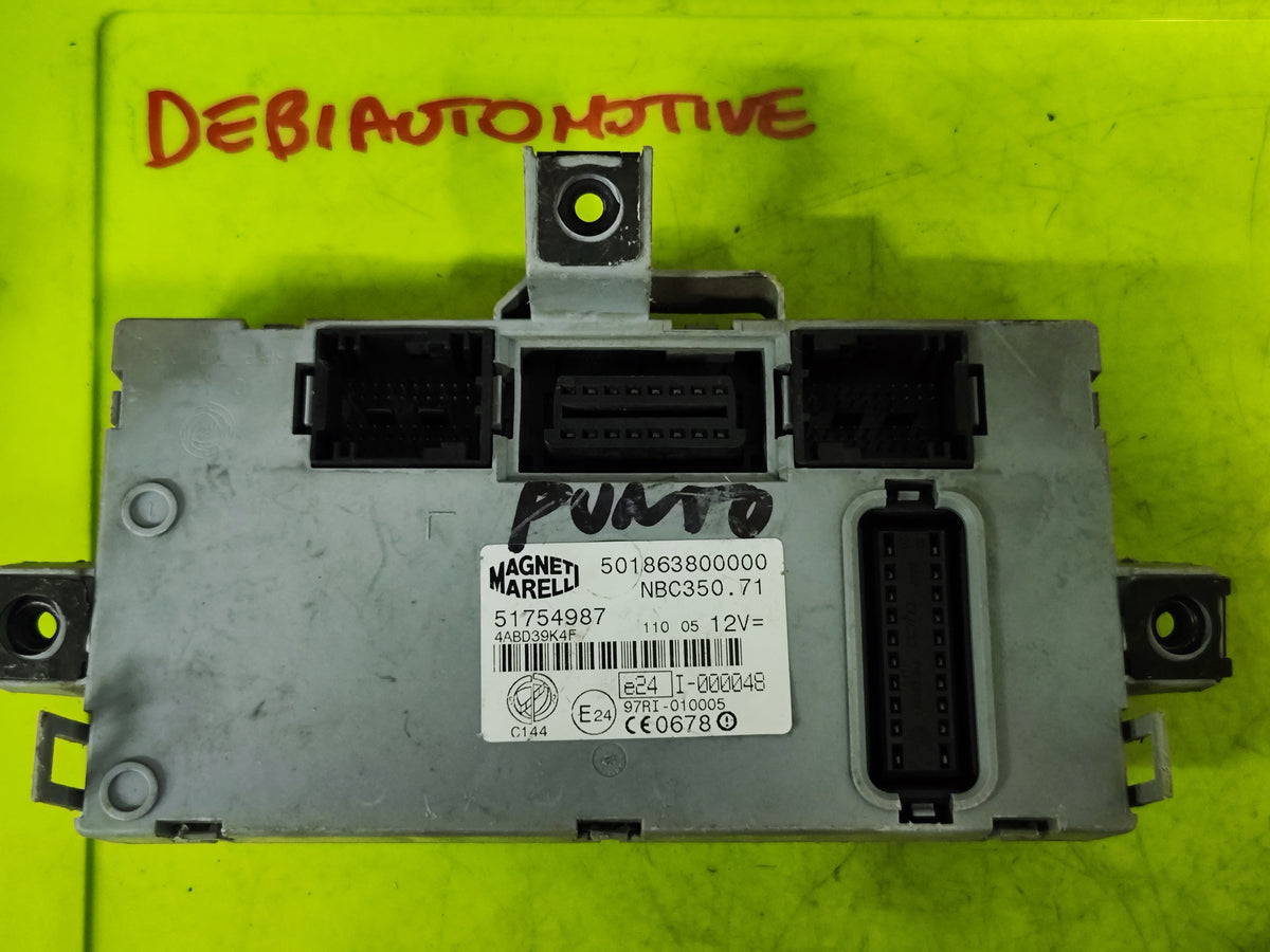 Centralina Body Computer Fiat Punto Idea 51754987 