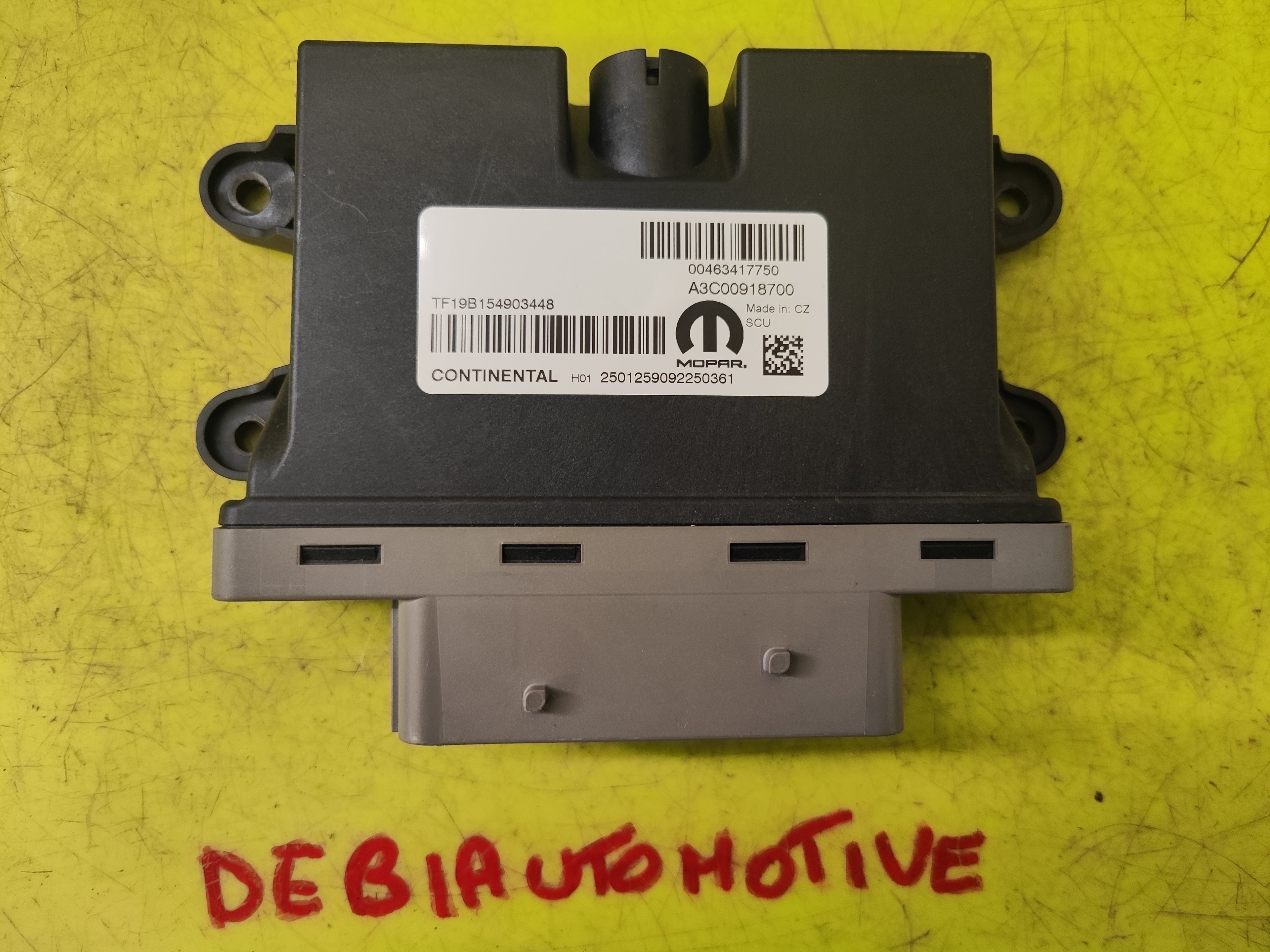 Centralina Mopar Modulo AD-Blue Alfa Romeo Stelvio 00463417750 A3C00918700 