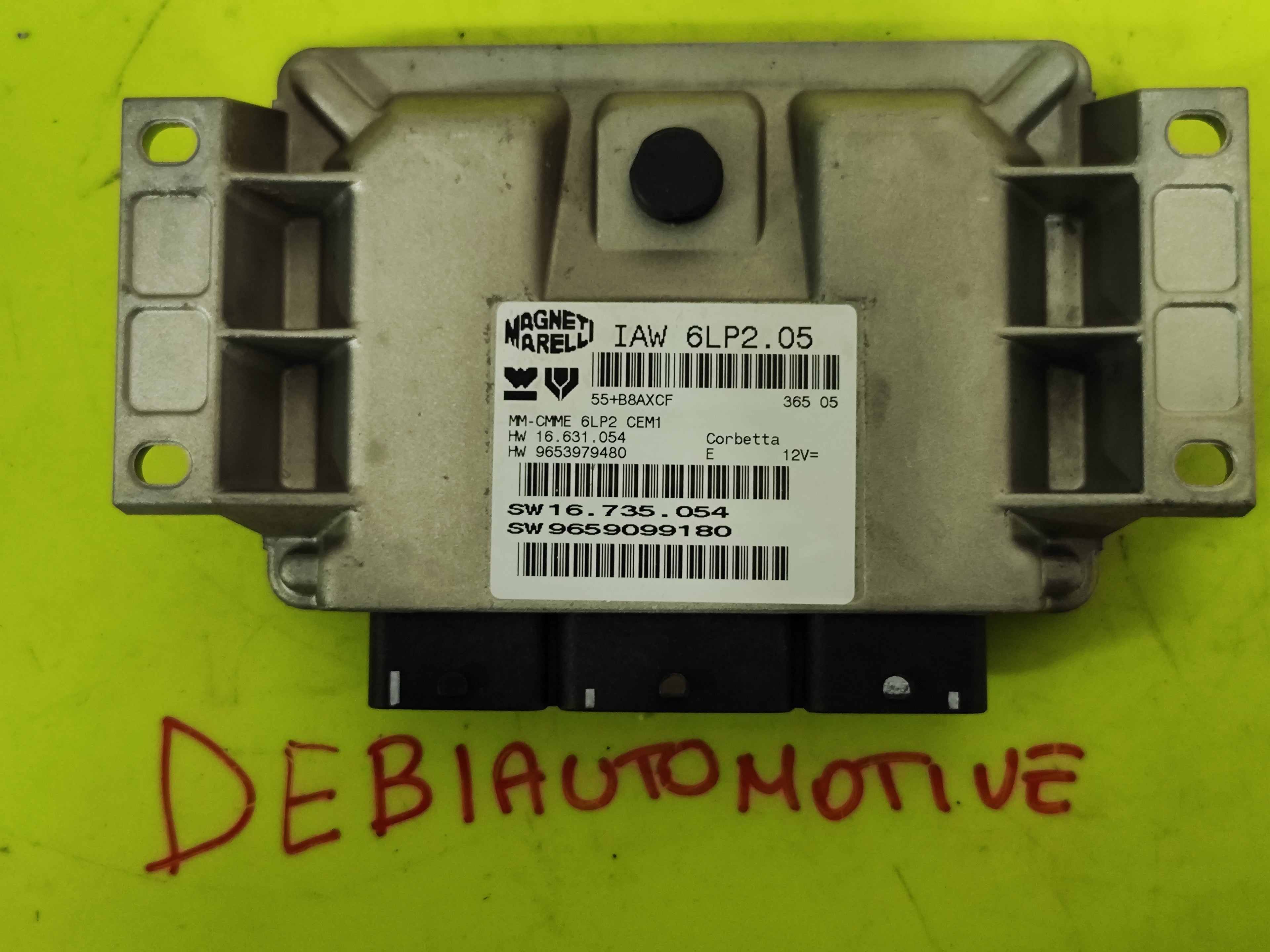 Centralina Motore Citroen C4 1.4 16V 2005 IAW6LP2.05 SW16.735.054 SW96599099180