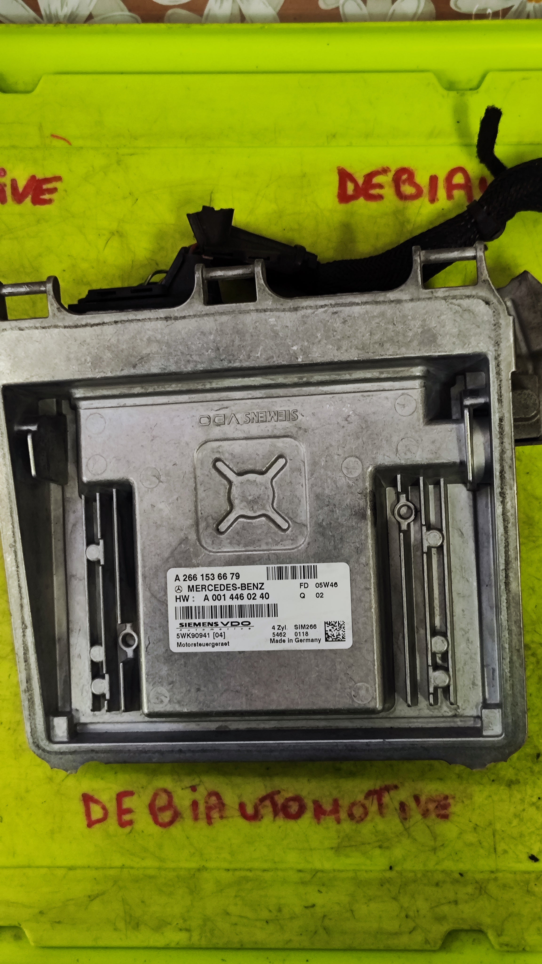Centralina Motore Mercedes-Benz Classe A W169 A2661536679 A0014460240 