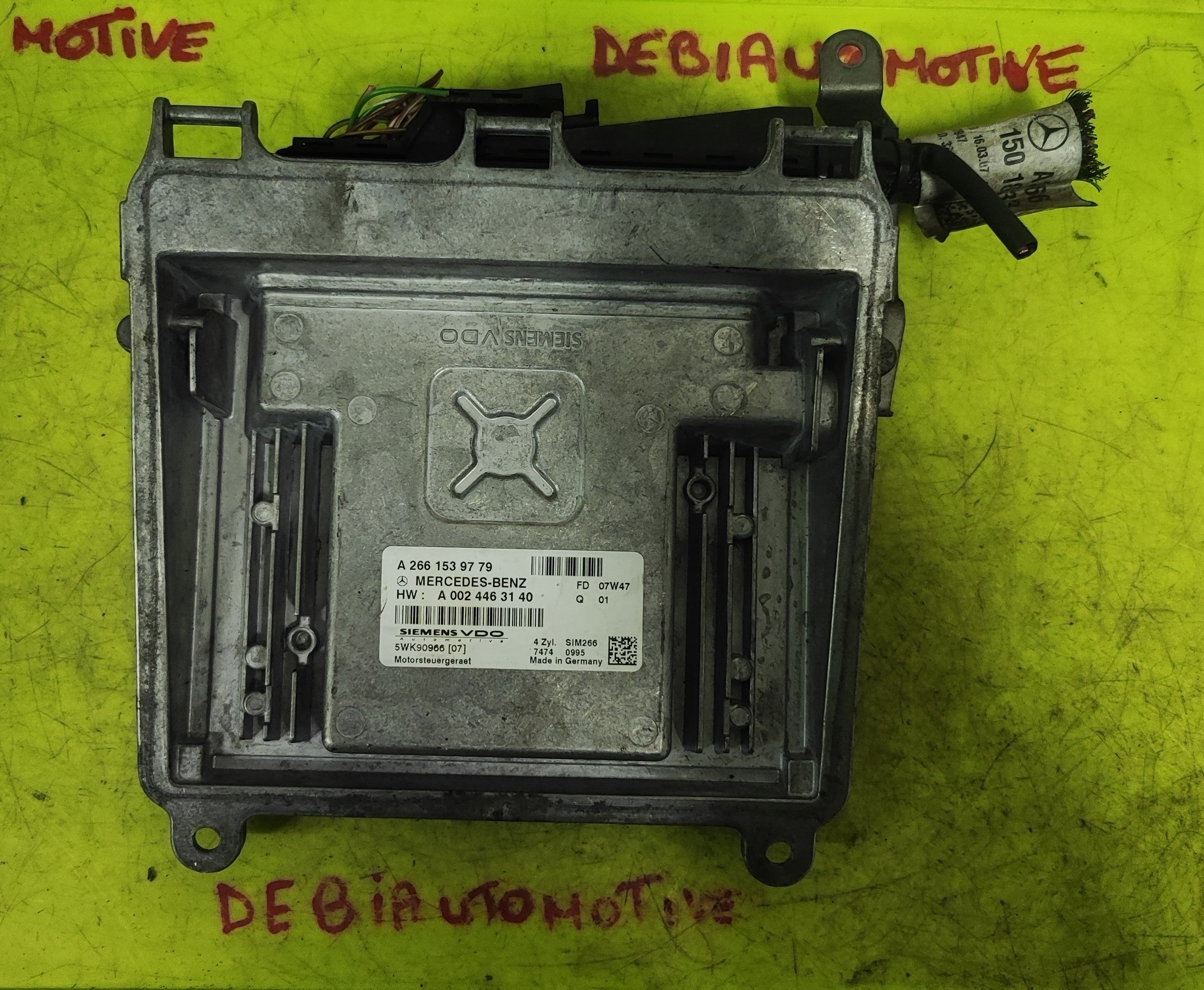 Centralina Motore Mercedes-Benz Classe A W169 B W245 A2661539779 A0024463140 5WK90966 