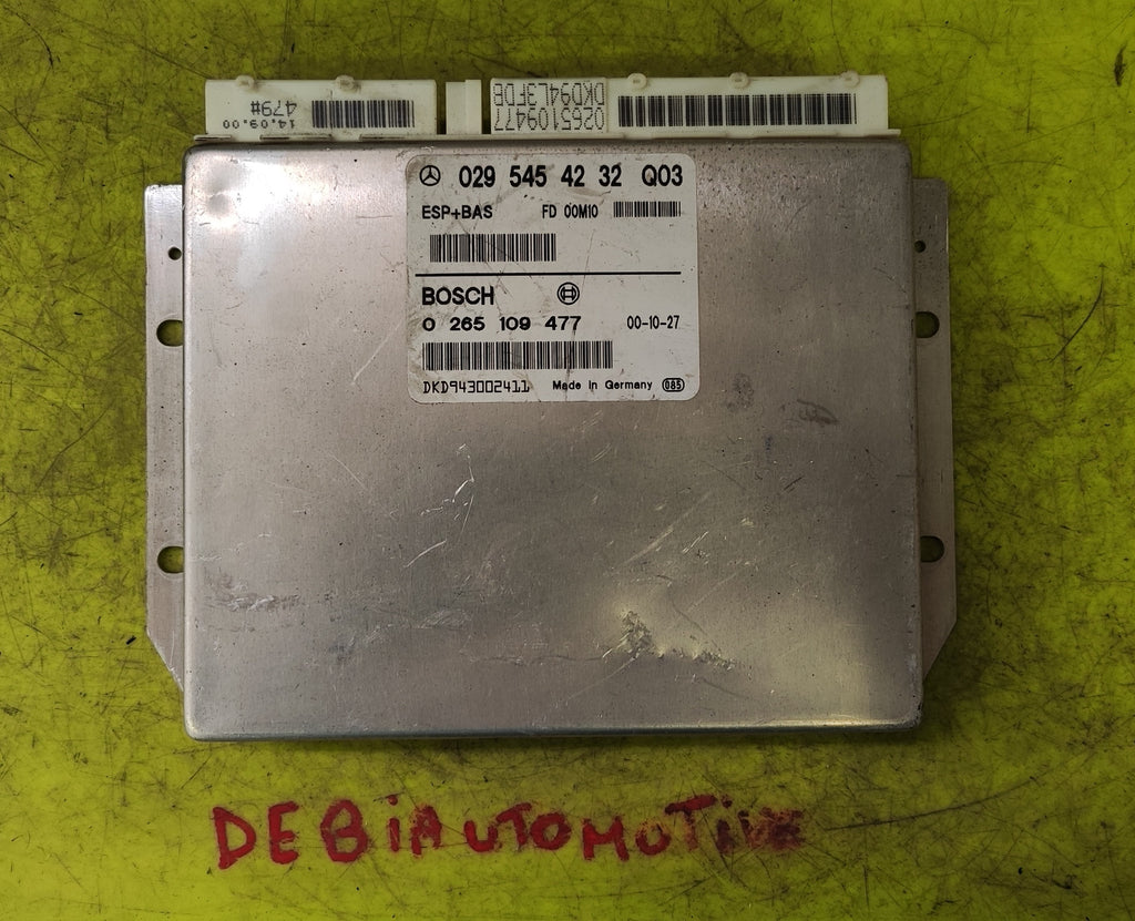 Centralina modulo ESP Mercedes-Benz Classe A W168 0295454232 0265109477