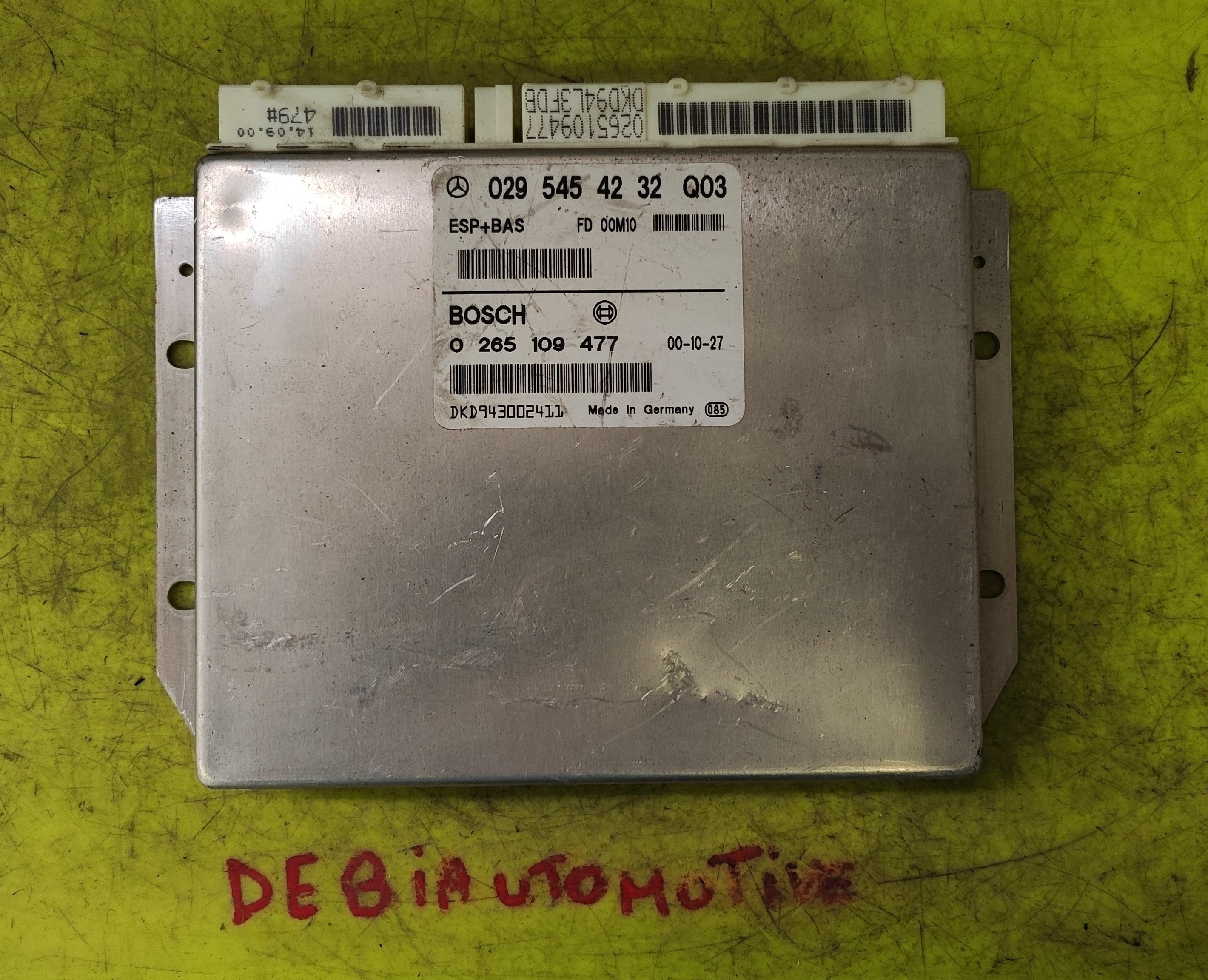Centralina modulo ESP Mercedes-Benz Classe A W168 0295454232 0265109477