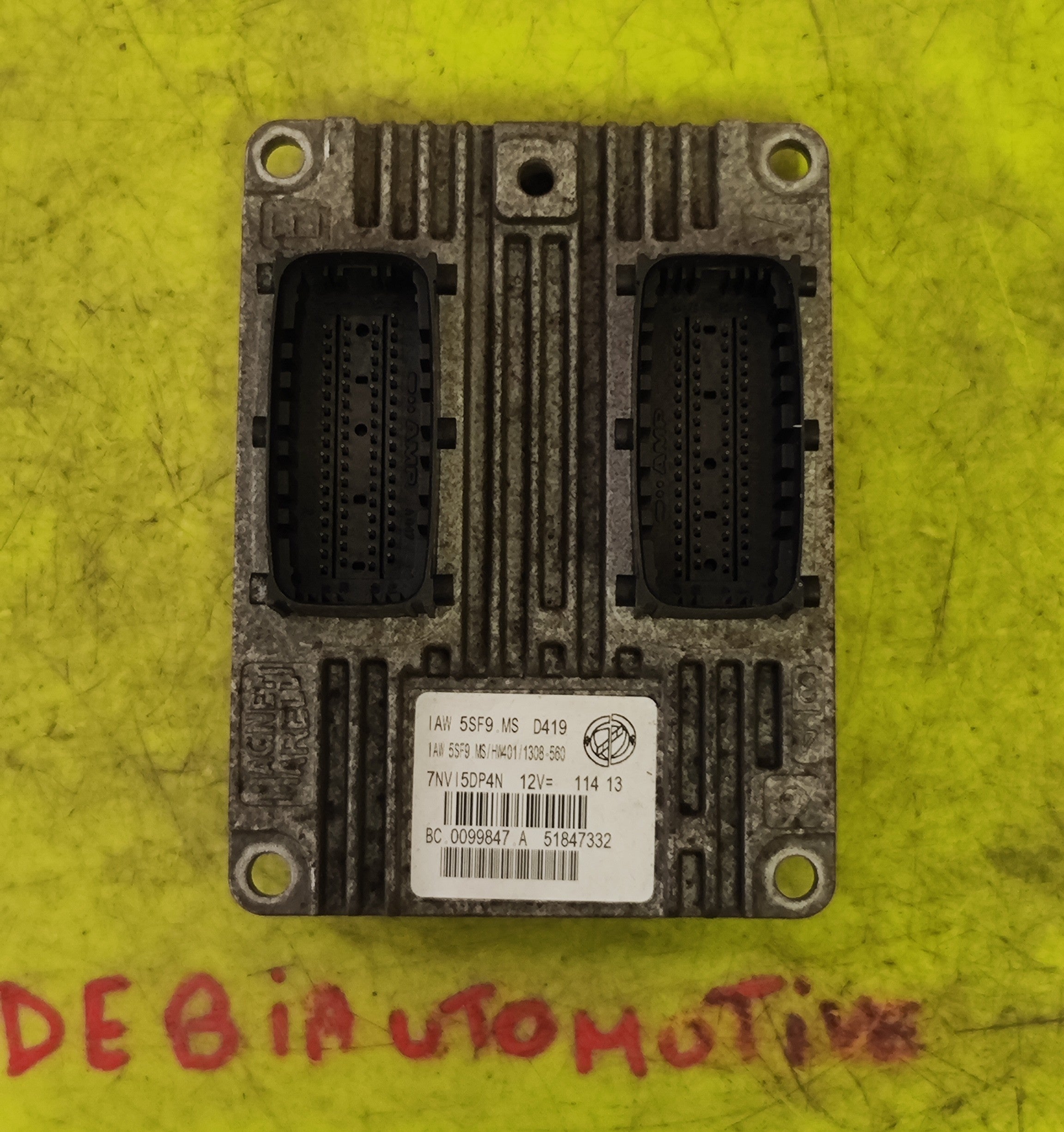 Centralina motore Fiat 500 1.2B 51847332 IAW5SF9.M2 HW401 
