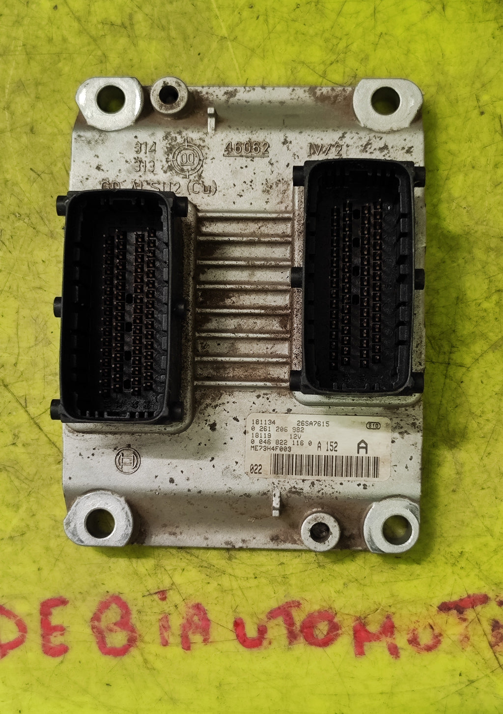 Centralina motore Fiat Punto 1.2B 0261206982