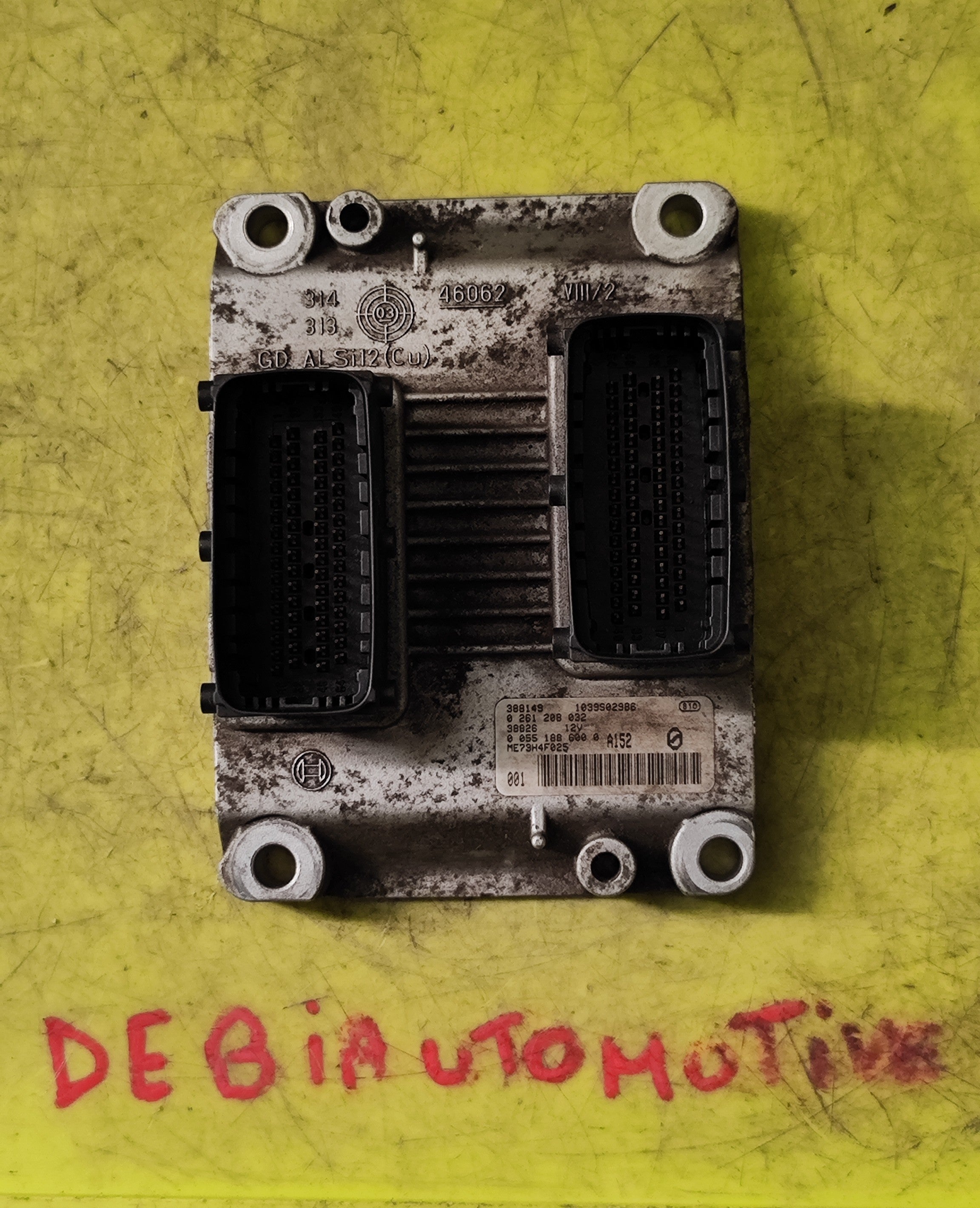 Centralina motore Fiat Punto Idea benzina 0261208032 ME73H4F025 