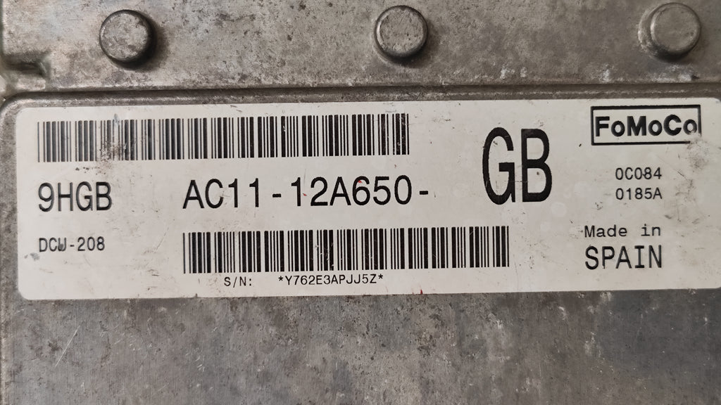 Centralina motore Ford Transit AC11-12A650-GB DCU-208 