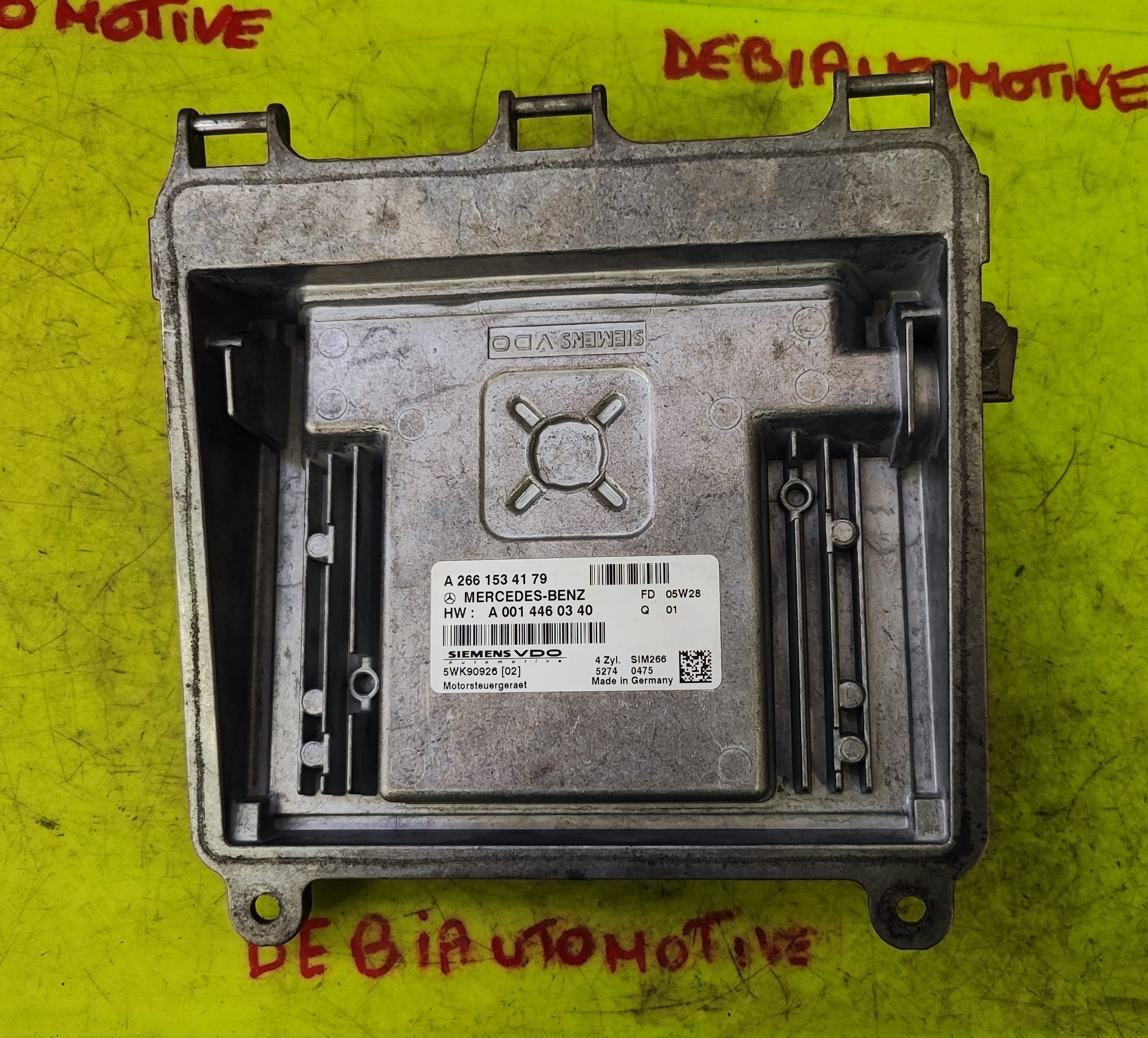 Centralina motore Mercedes-Benz Classe A W169 A2661534179 5WK90926  