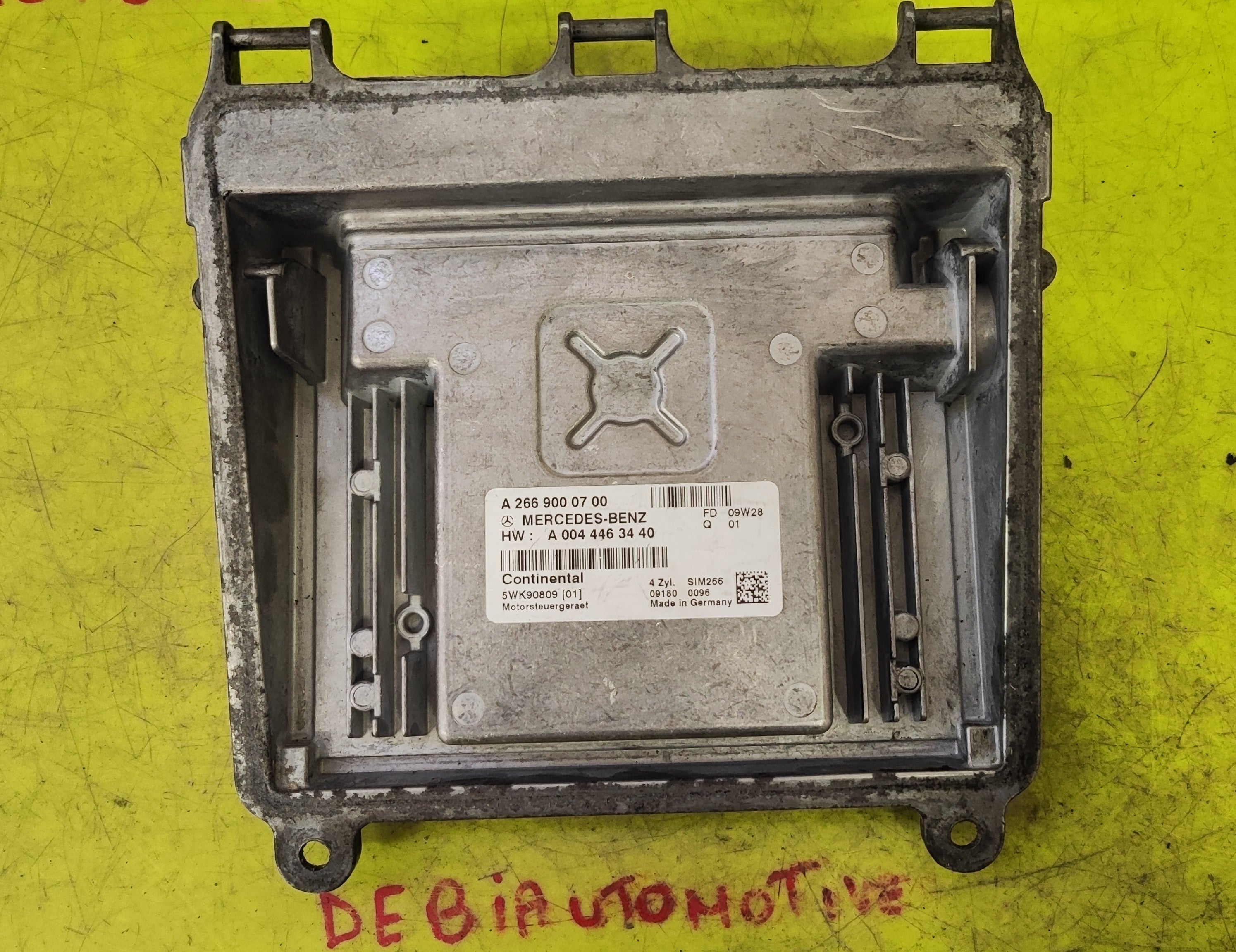 Centralina motore Mercedes-Benz Classe B W245 bifuel A2669000700 A0044463440