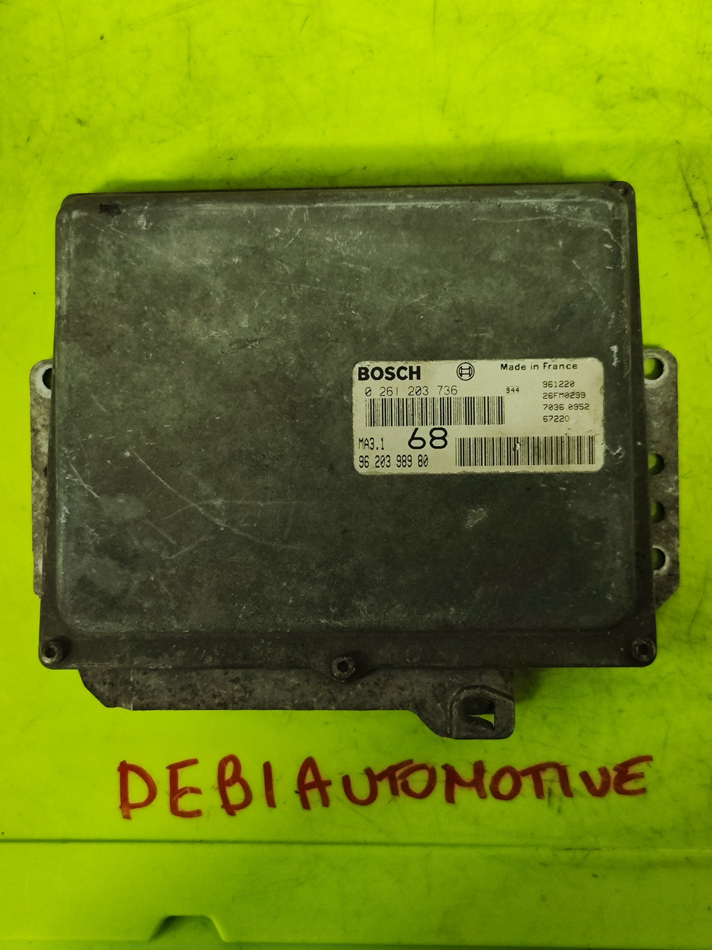 Centralina motore Peugeot 106 Citroen Saxo 0261203736 9620398980