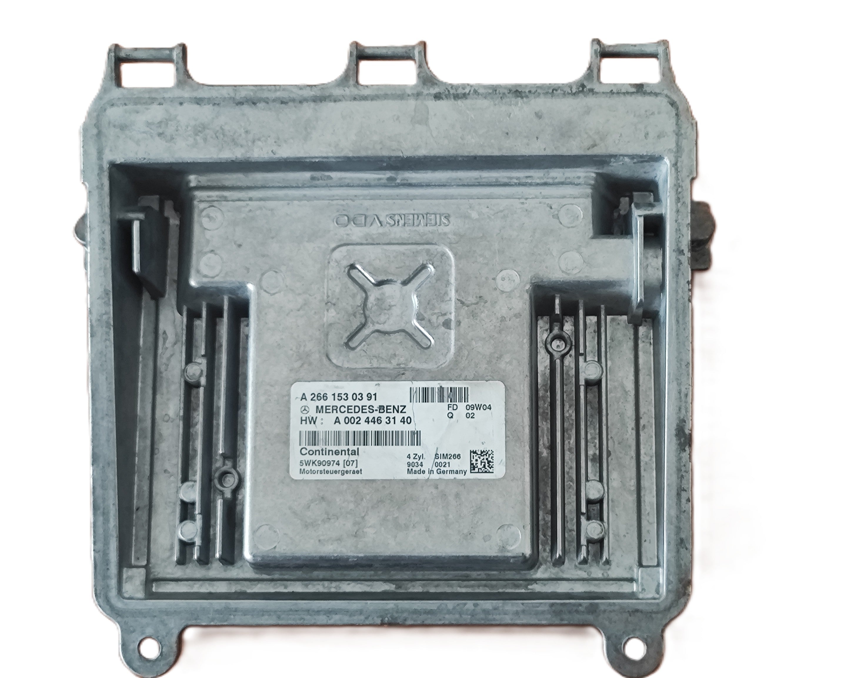 ECU Centralina motore Mercedes-Benz Classe A W169 1.5B A0024463140 A2661530391 