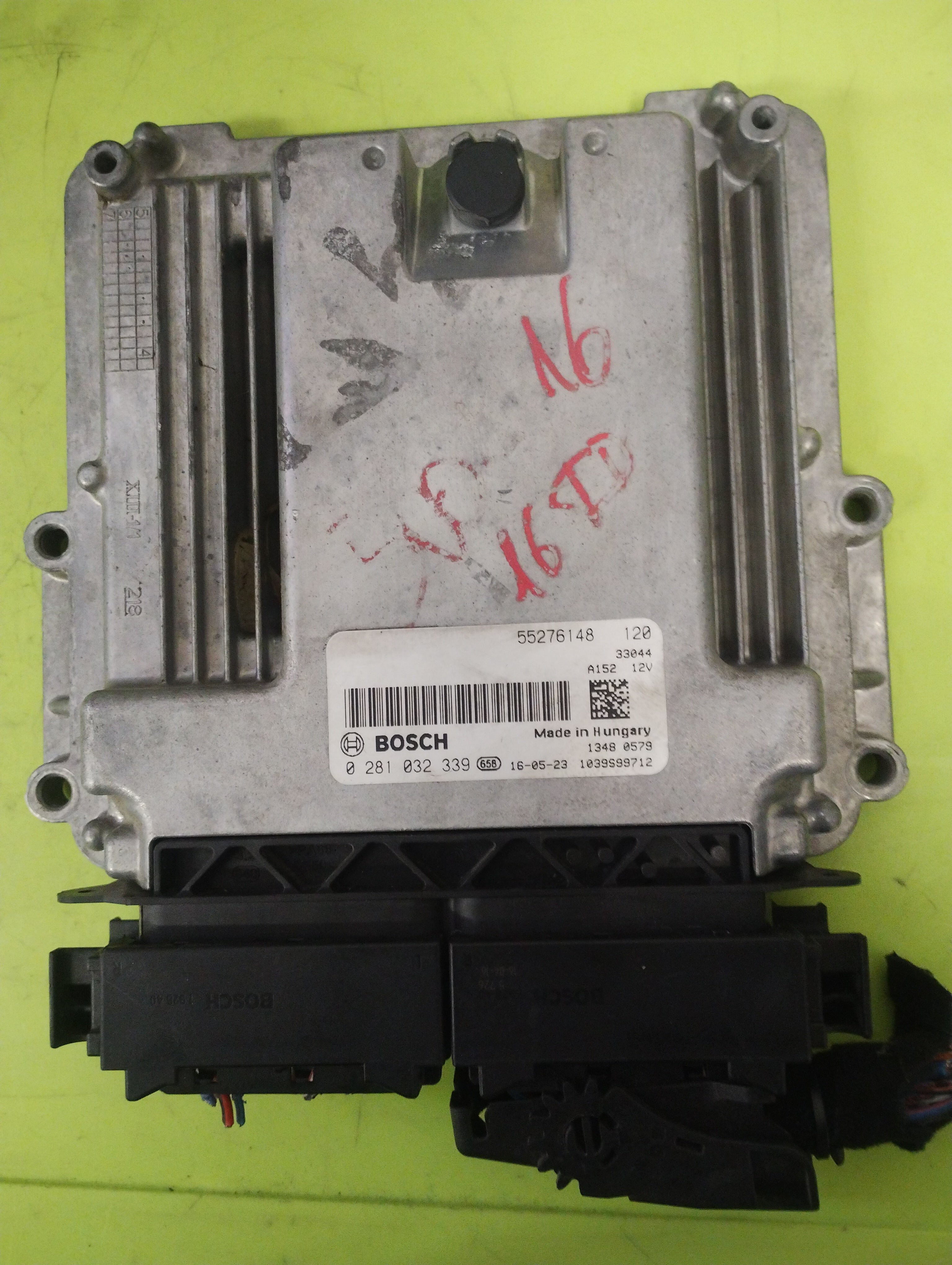 Centralina motore Fiat 500 1.6 jtd 0281032339