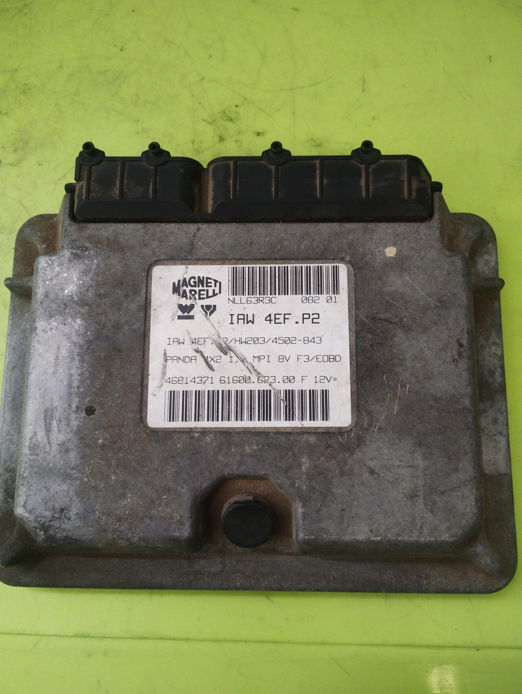  Centralina motore Fiat Panda 4x2 IAW 4EF.P2 HW203 46814371